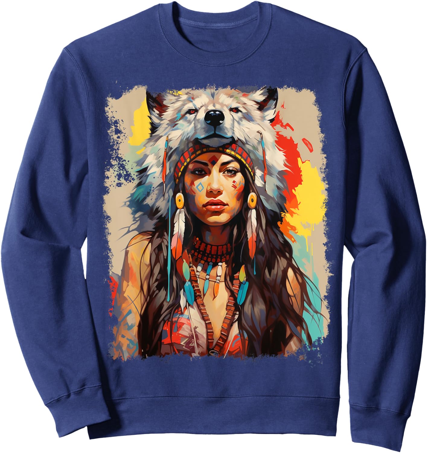 Women's Spiritual Sweatshirt - Sweatshirt | Navy