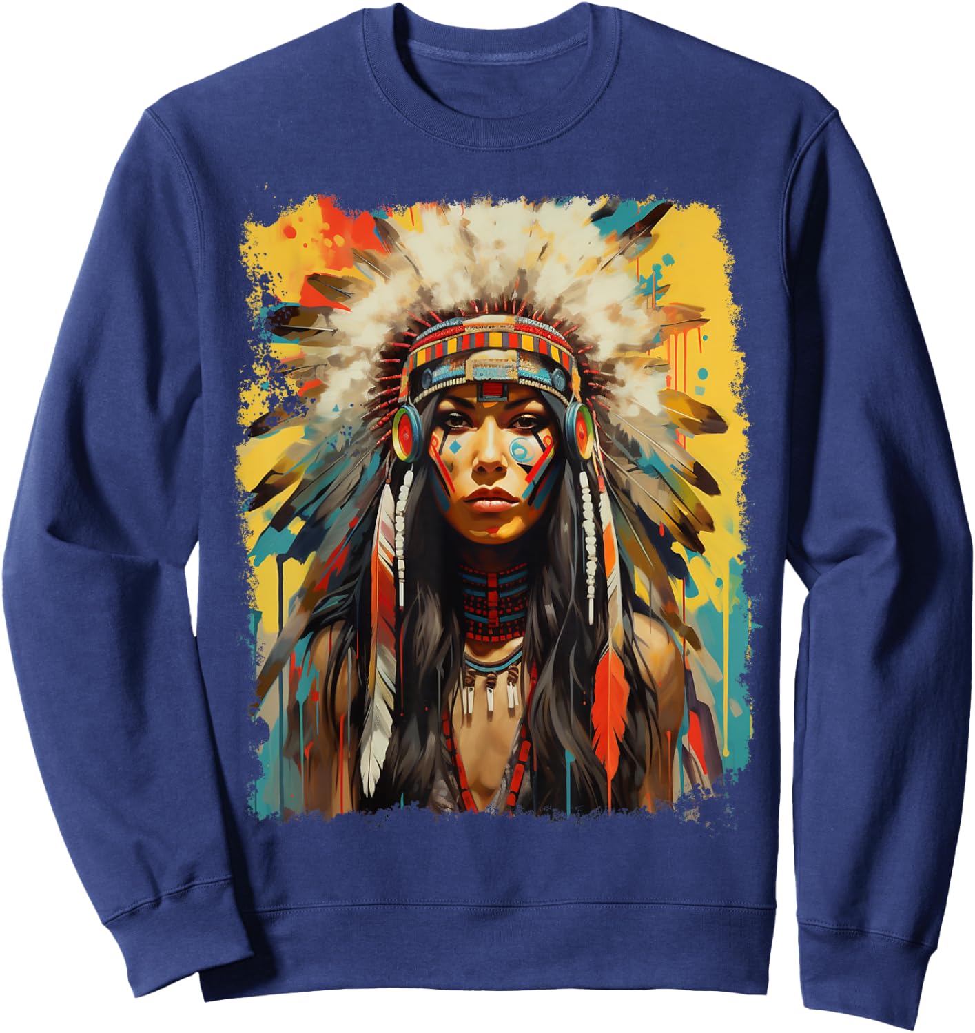 Native Indian Sweatshirt - Sweatshirt | Navy
