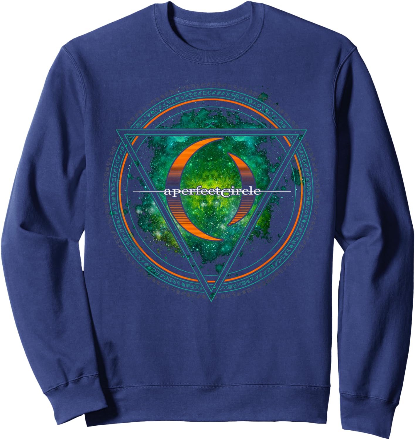 A Perfect Circle – Sigil Green Sweatshirt - Sweatshirt | Navy