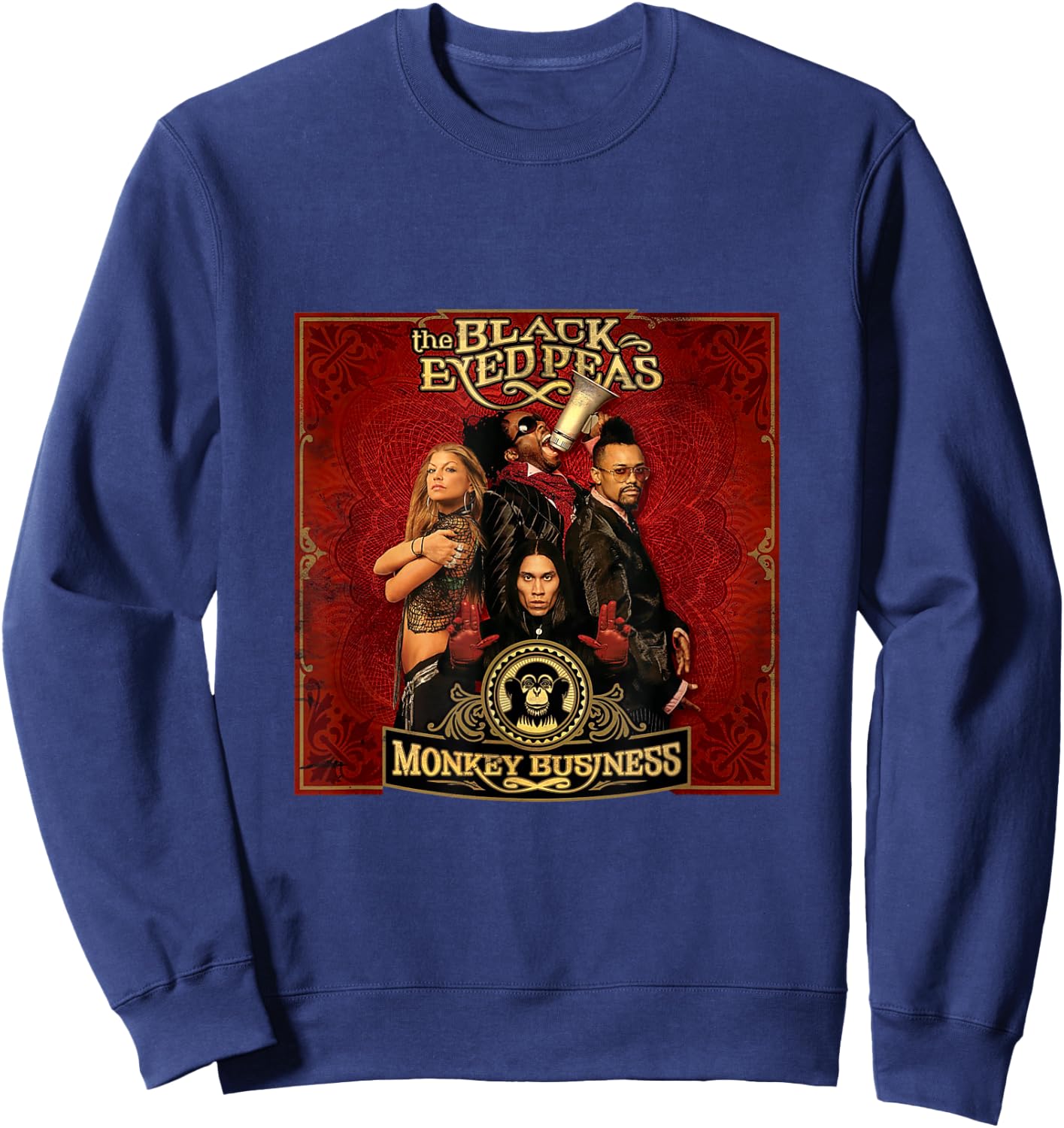 Black Eyed Peas - Monkey Business Album Sweatshirt - Sweatshirt | Navy