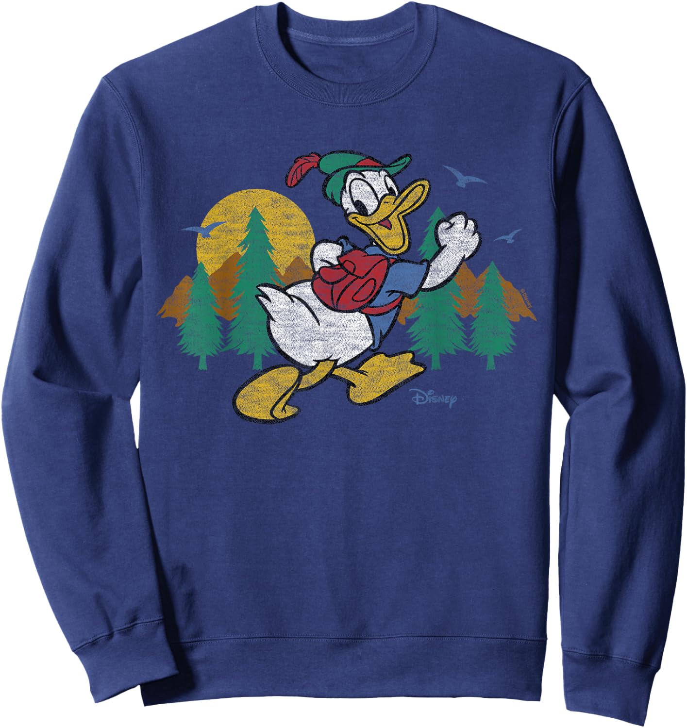 Donald Duck - Donald Hiking Sweatshirt - Sweatshirt | Navy