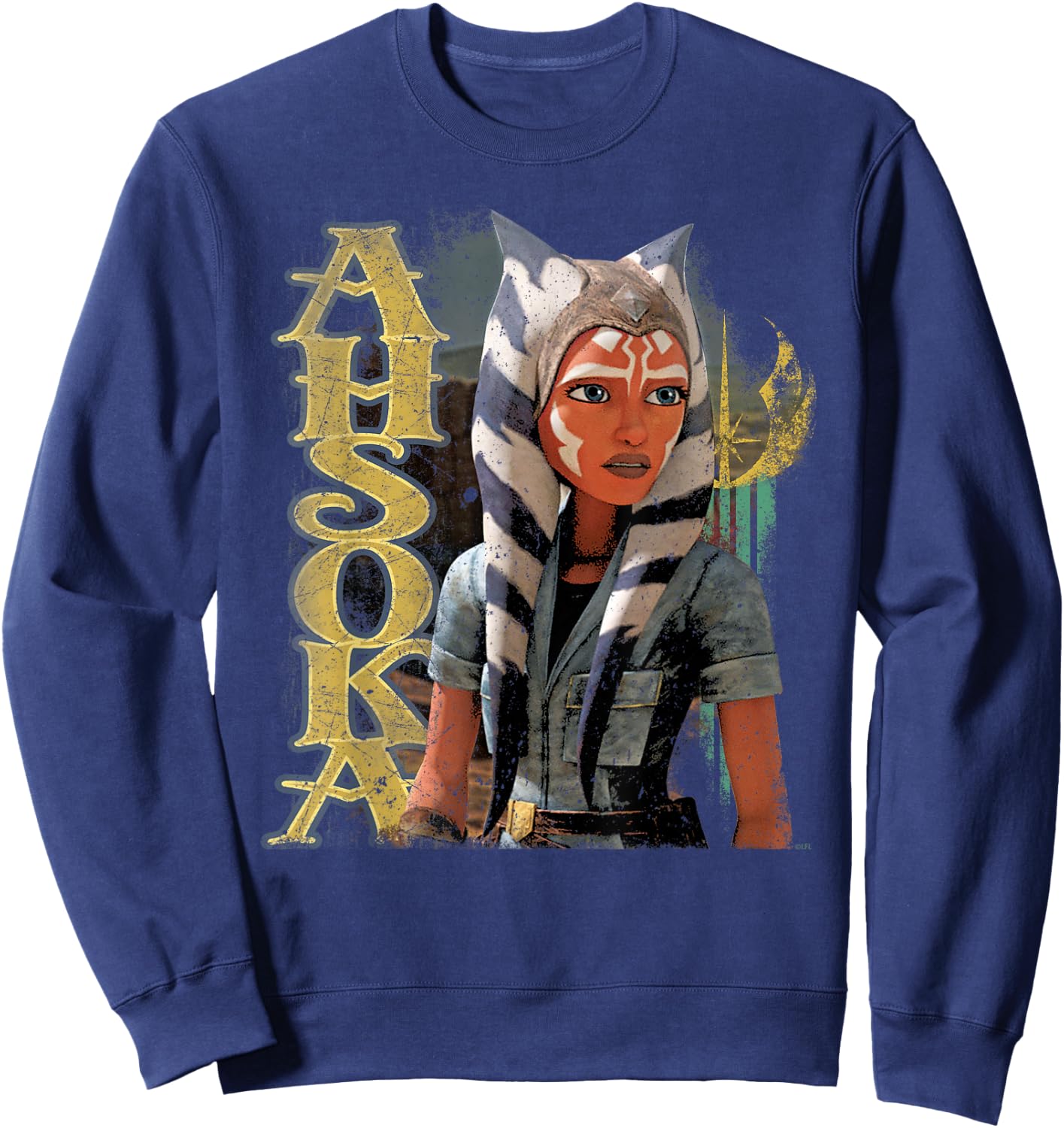 Star Wars Ahsoka Tano The Clone Wars Gone with a Trace Sweatshirt - Sweatshirt | Navy