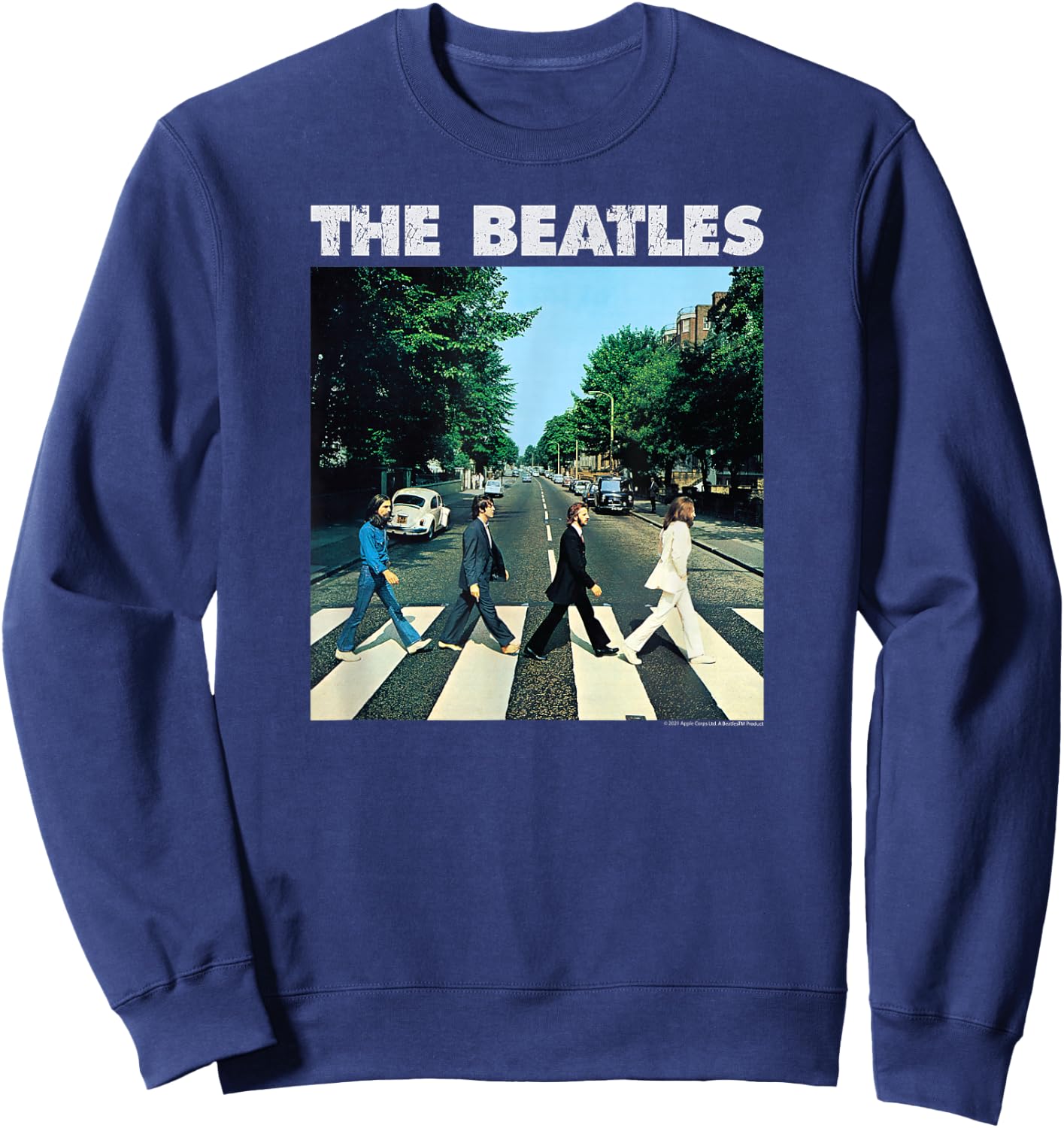 The Beatles - Abbey Road Sweatshirt - Sweatshirt | Navy