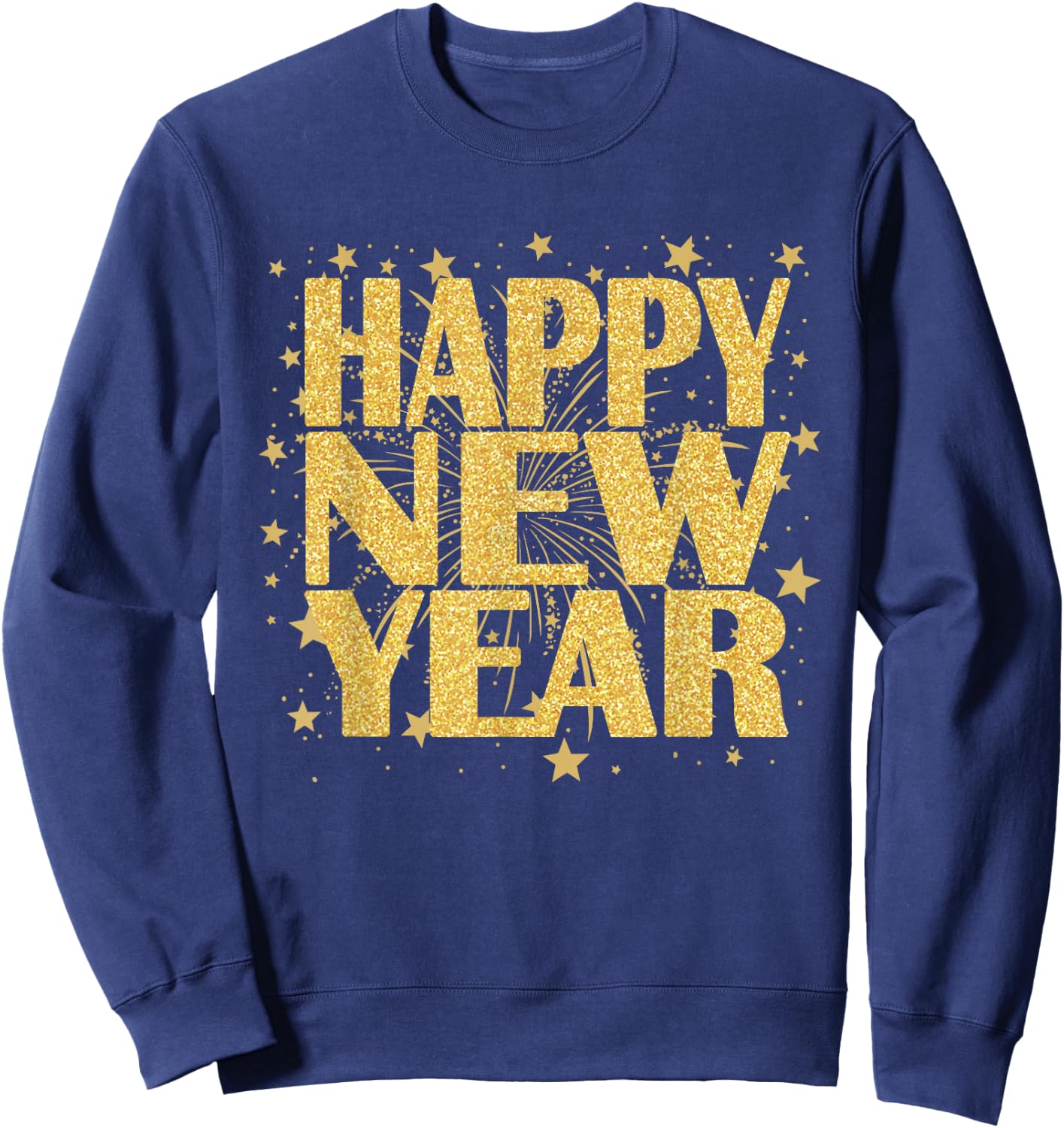 Happy New Year 2026 New Years Eve Party Countdown Fireworks Sweatshirt - Sweatshirt | Navy