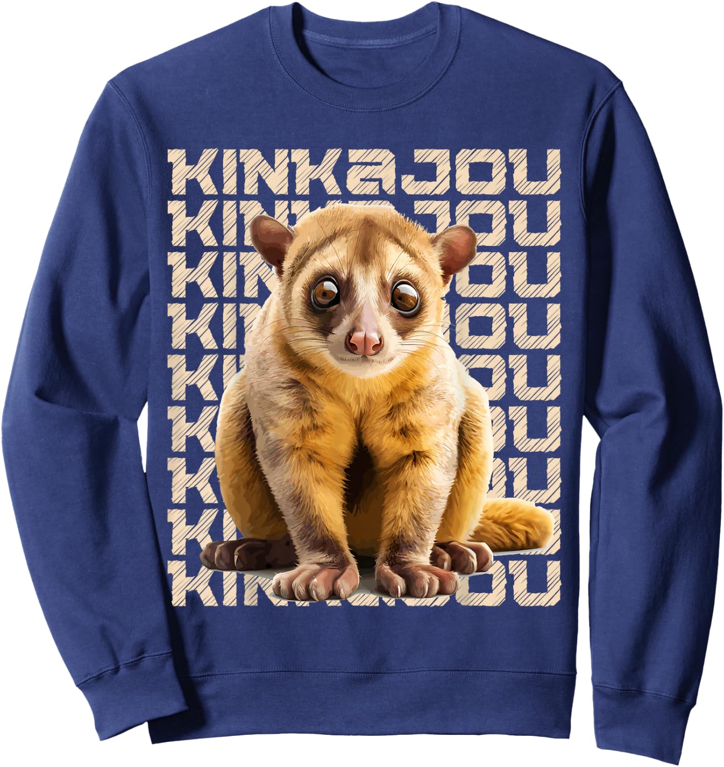 Kinkajou Animal, Kinkajou Sweatshirt - Sweatshirt | Navy