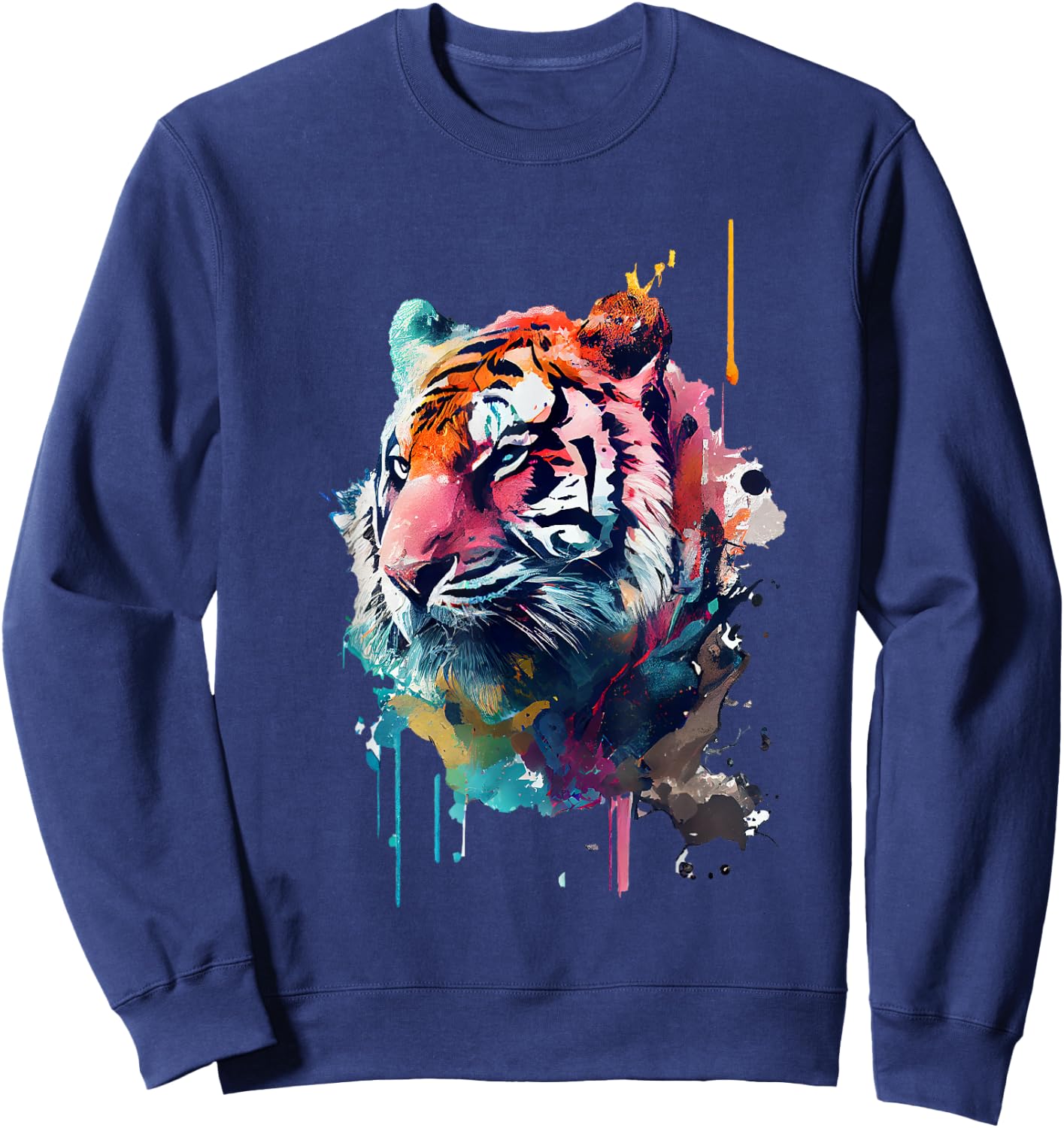 Tiger colors multicolored Sweatshirt - Sweatshirt | Navy