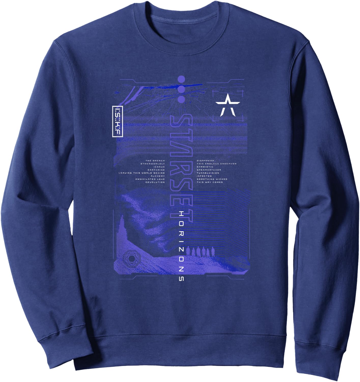 Starset - Purple Horizons Sweatshirt - Sweatshirt | Navy