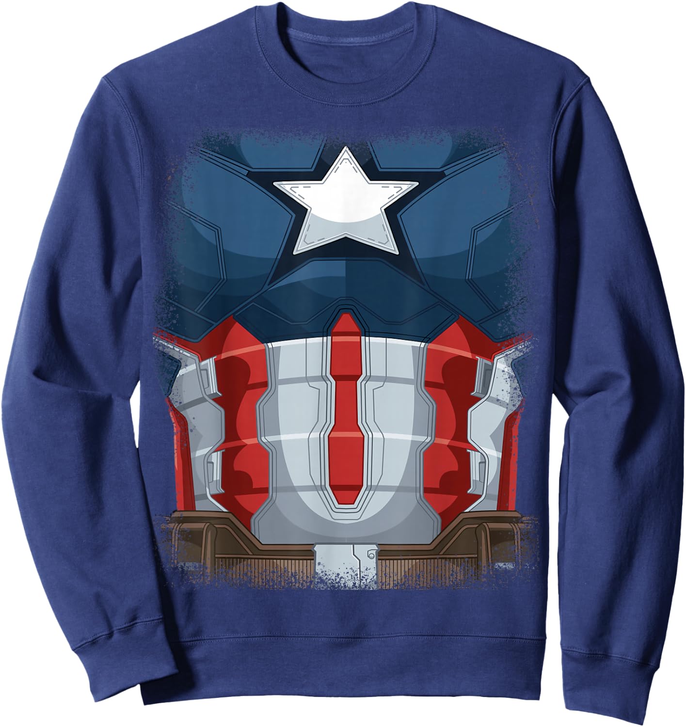 Marvel Captain America Movie Avengers Halloween Costume Sweatshirt - Sweatshirt | Navy