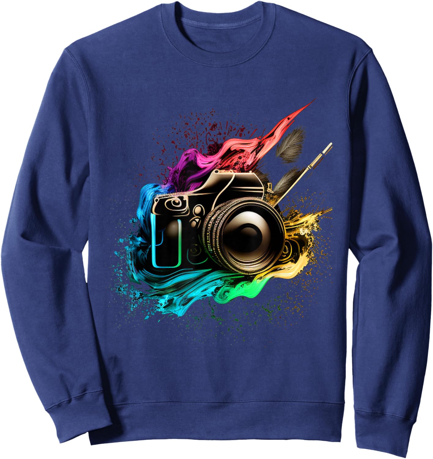 Cool Camera Colors Sweatshirt - Sweatshirt | Navy