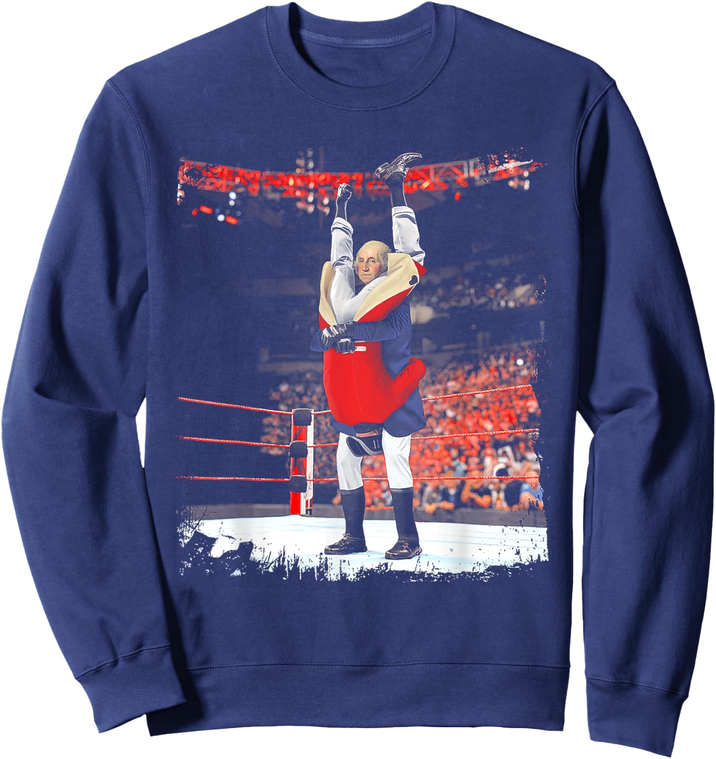 George Washington Wrestling Sweatshirt - Sweatshirt | Navy