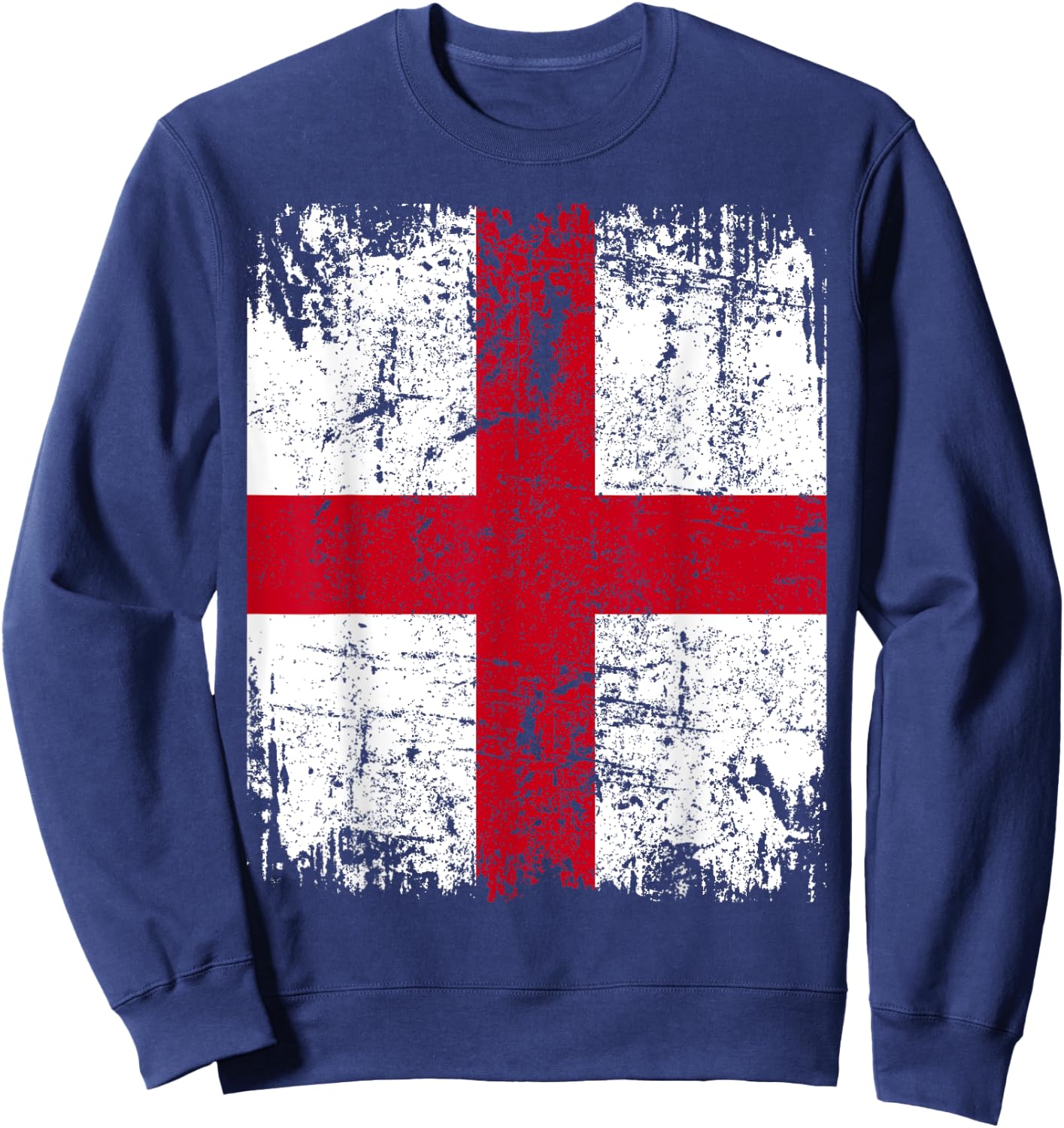 ENGLAND Flag Vintage | Men Women Kids | ENGLAND Sweatshirt - Sweatshirt | Navy