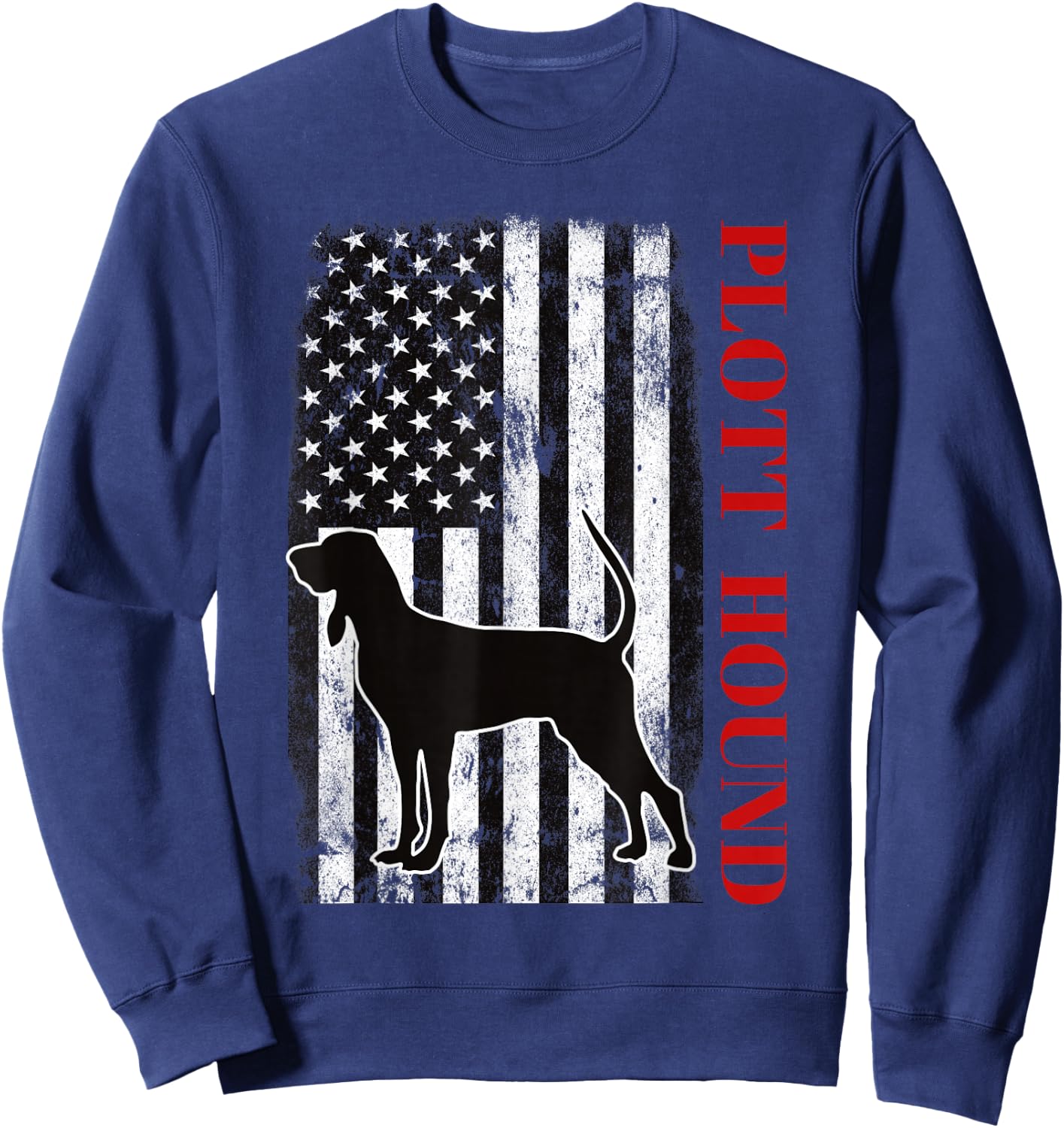 American Plott Hound Sweatshirt - Sweatshirt | Navy