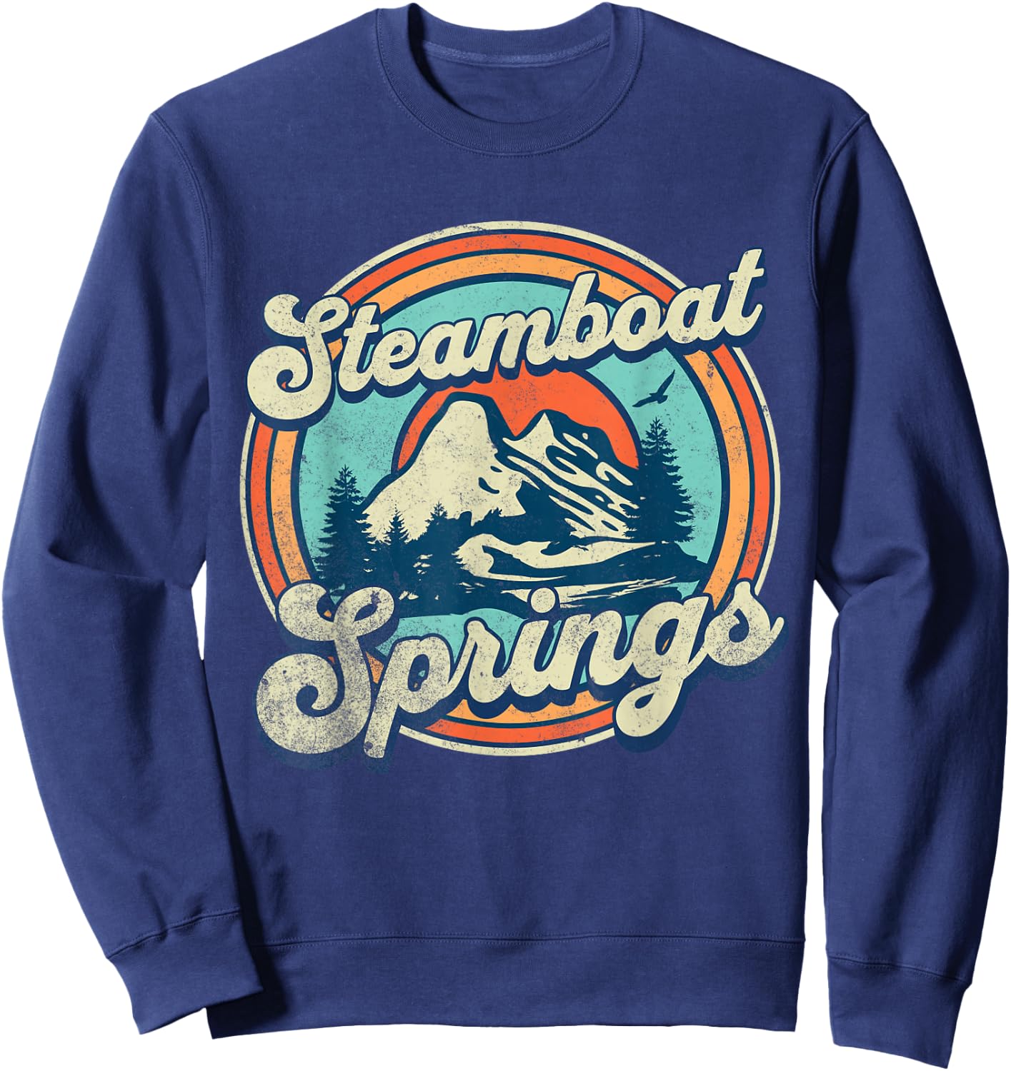 Steamboat Springs Colorado Sweatshirt - Sweatshirt | Navy