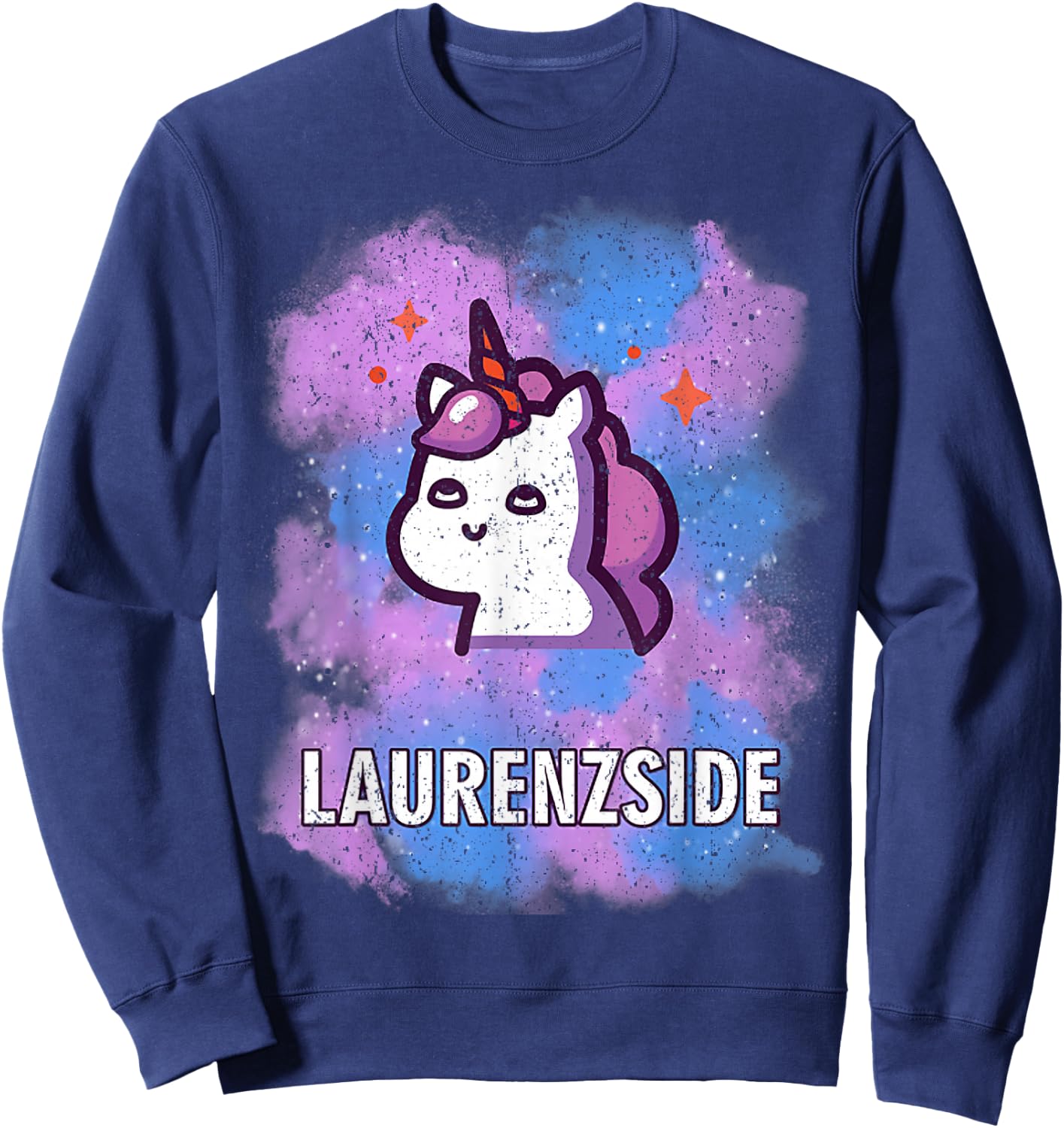Vintage LaurenzSide Sweatshirt - Sweatshirt | Navy
