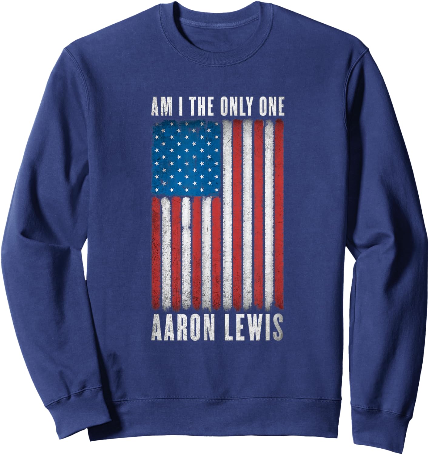 Aaron Lewis - Am I The Only One Small Sweatshirt - Sweatshirt | Navy