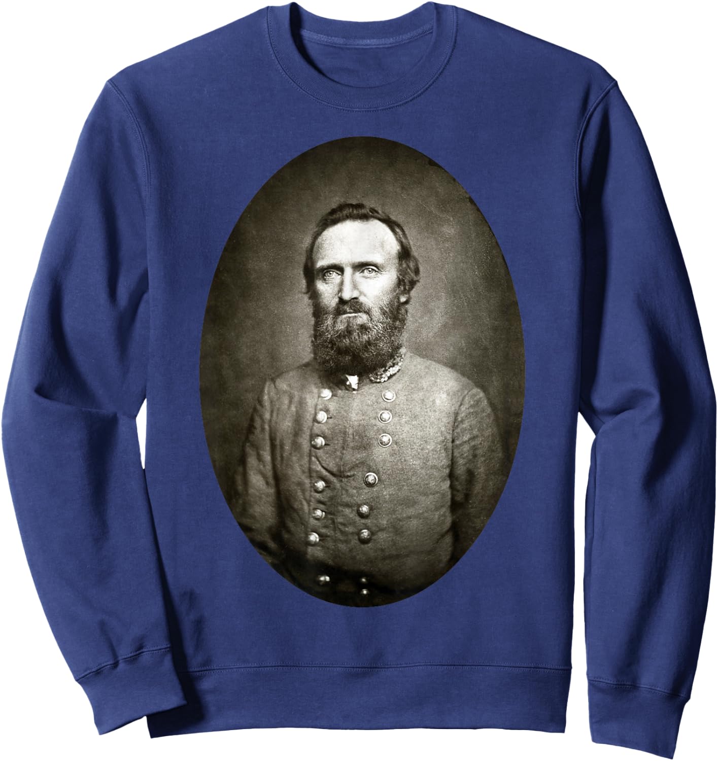 Stonewall Jackson Portrait Sweatshirt - Sweatshirt | Navy