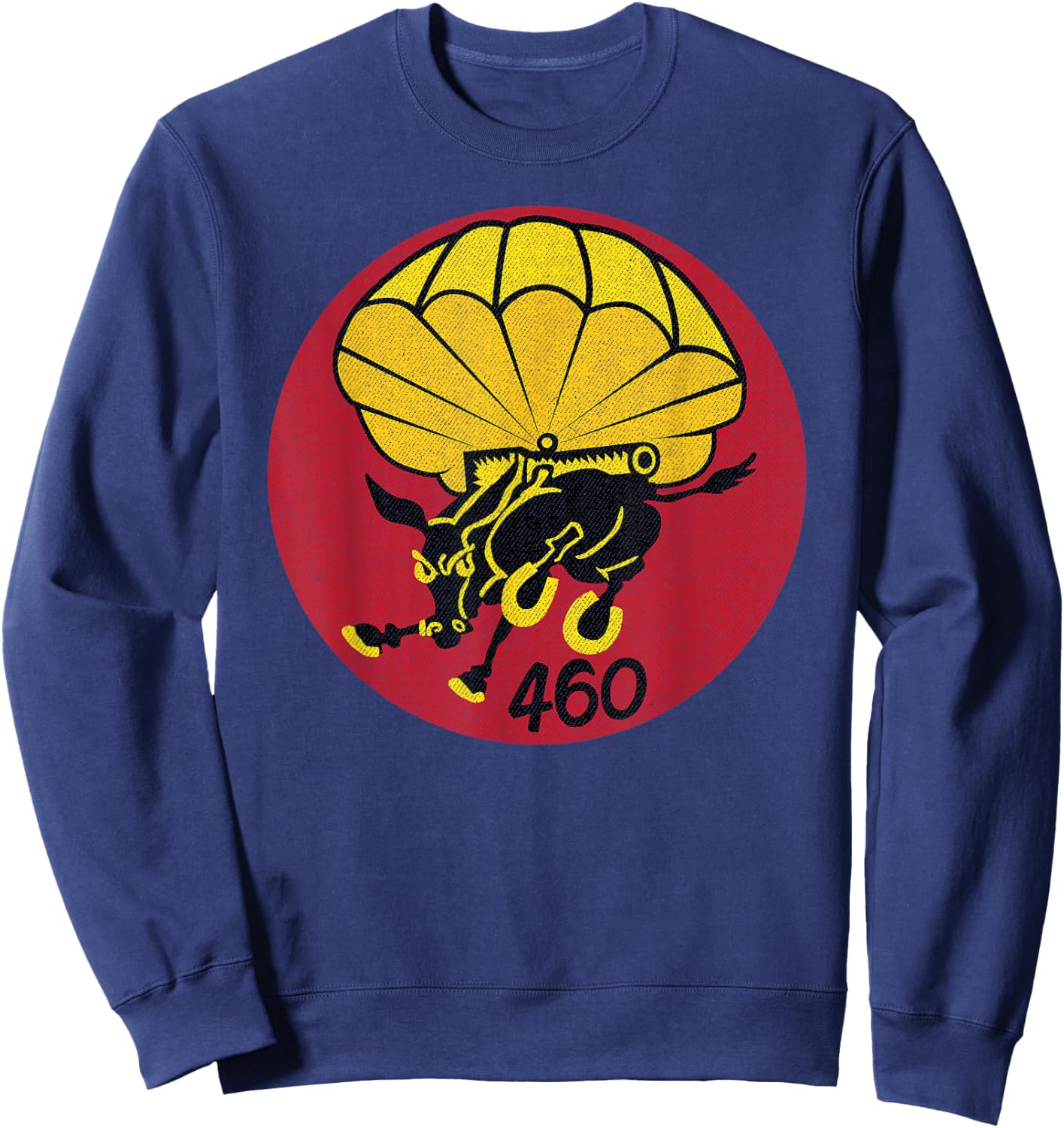 American Marauder: 460th Parachute Field Artillery Battalion Sweatshirt - Sweatshirt | Navy
