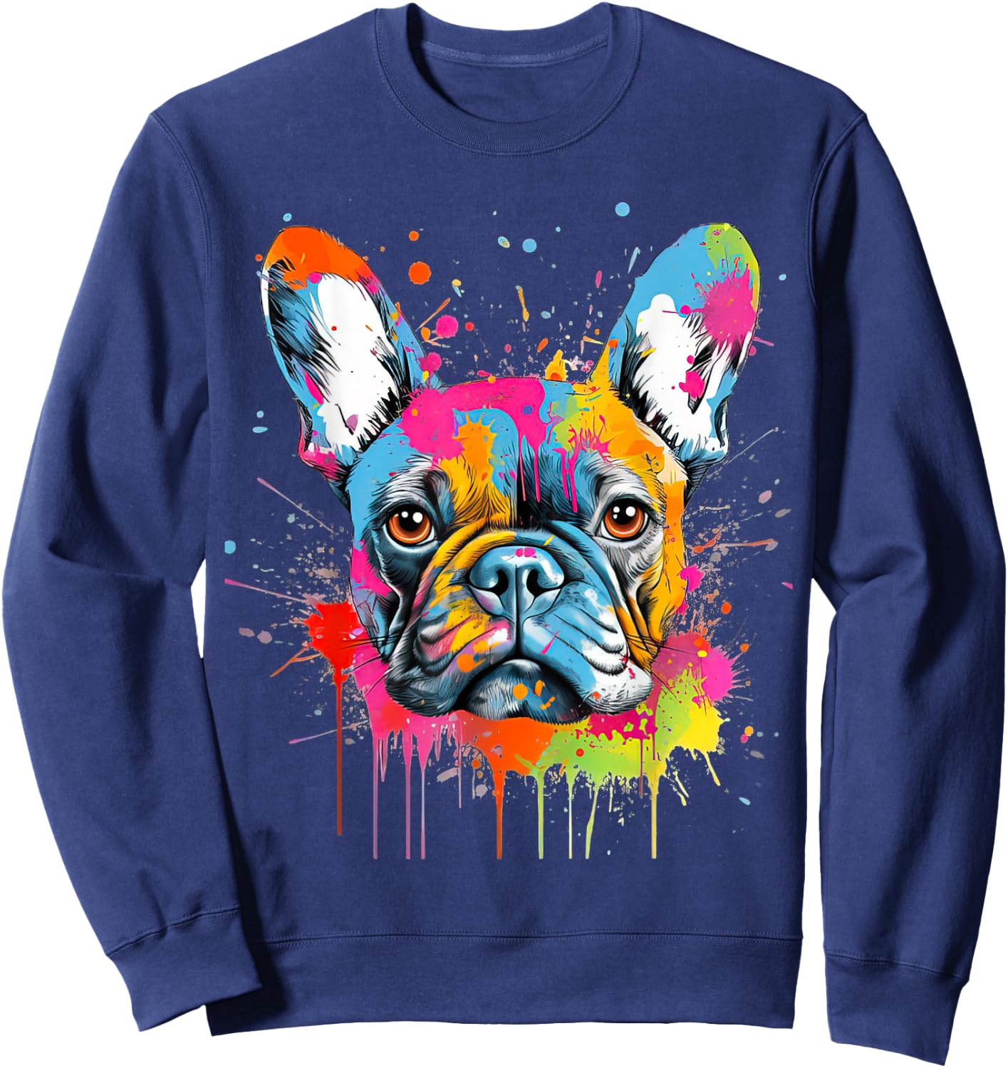 Proud to be a Frenchie lover Sweatshirt - Sweatshirt | Navy
