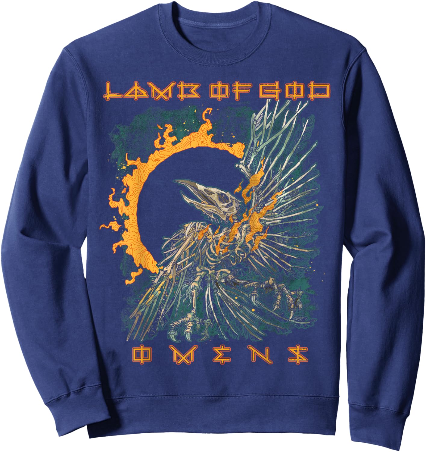 Lamb of God – Omens Birdbox Sweatshirt - Sweatshirt | Navy