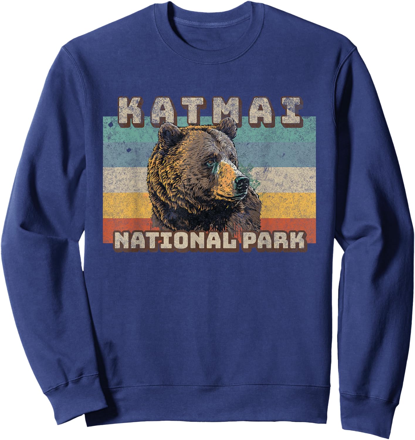 Katmai National Park Sweatshirt - Sweatshirt | Navy
