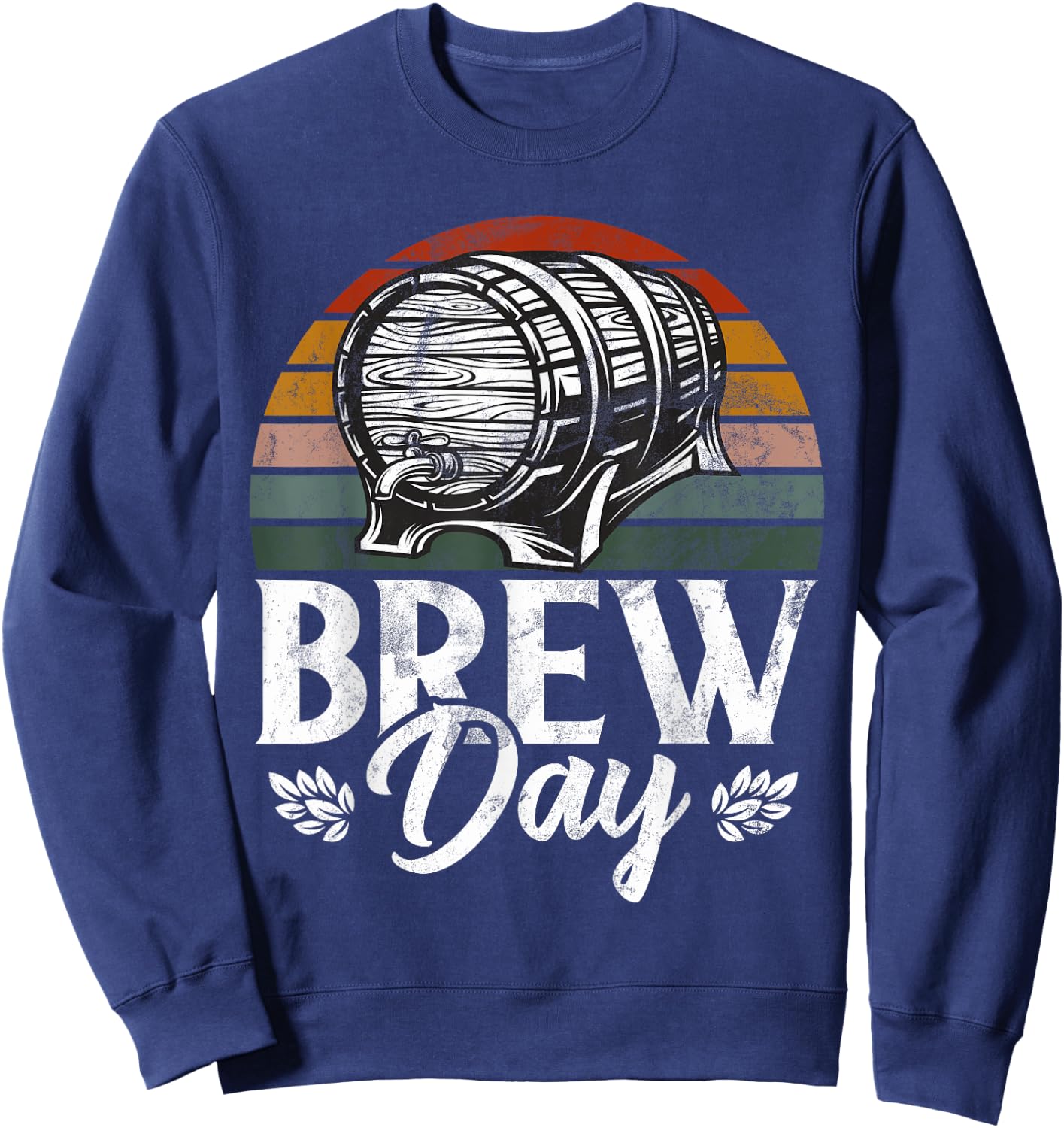 Brew Day Craft Beer Brewers Brew Master Home Brewing Lover Sweatshirt - Sweatshirt | Navy