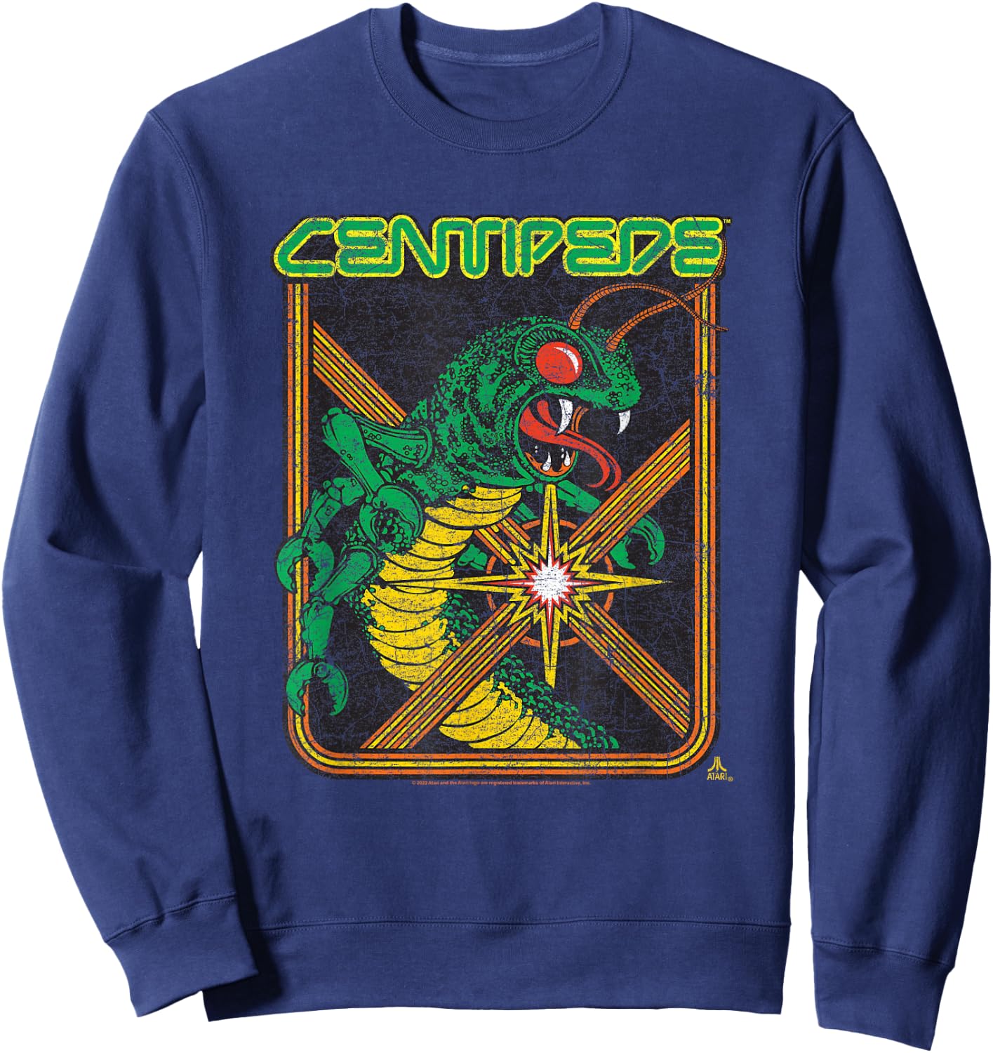 Atari Centipede Blast Sweatshirt - Sweatshirt | Navy