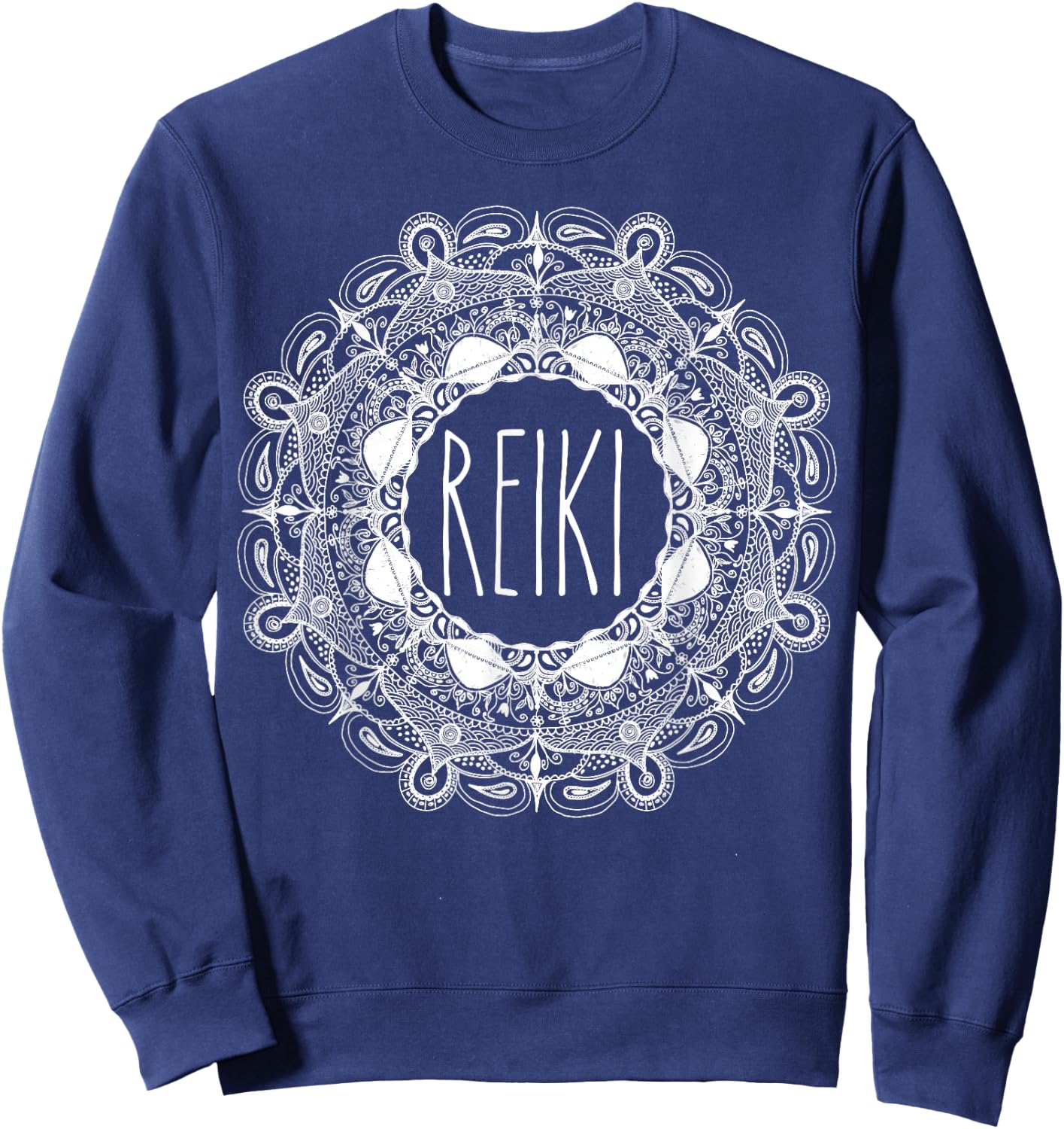 Mandala Reiki Sweatshirt - Sweatshirt | Navy