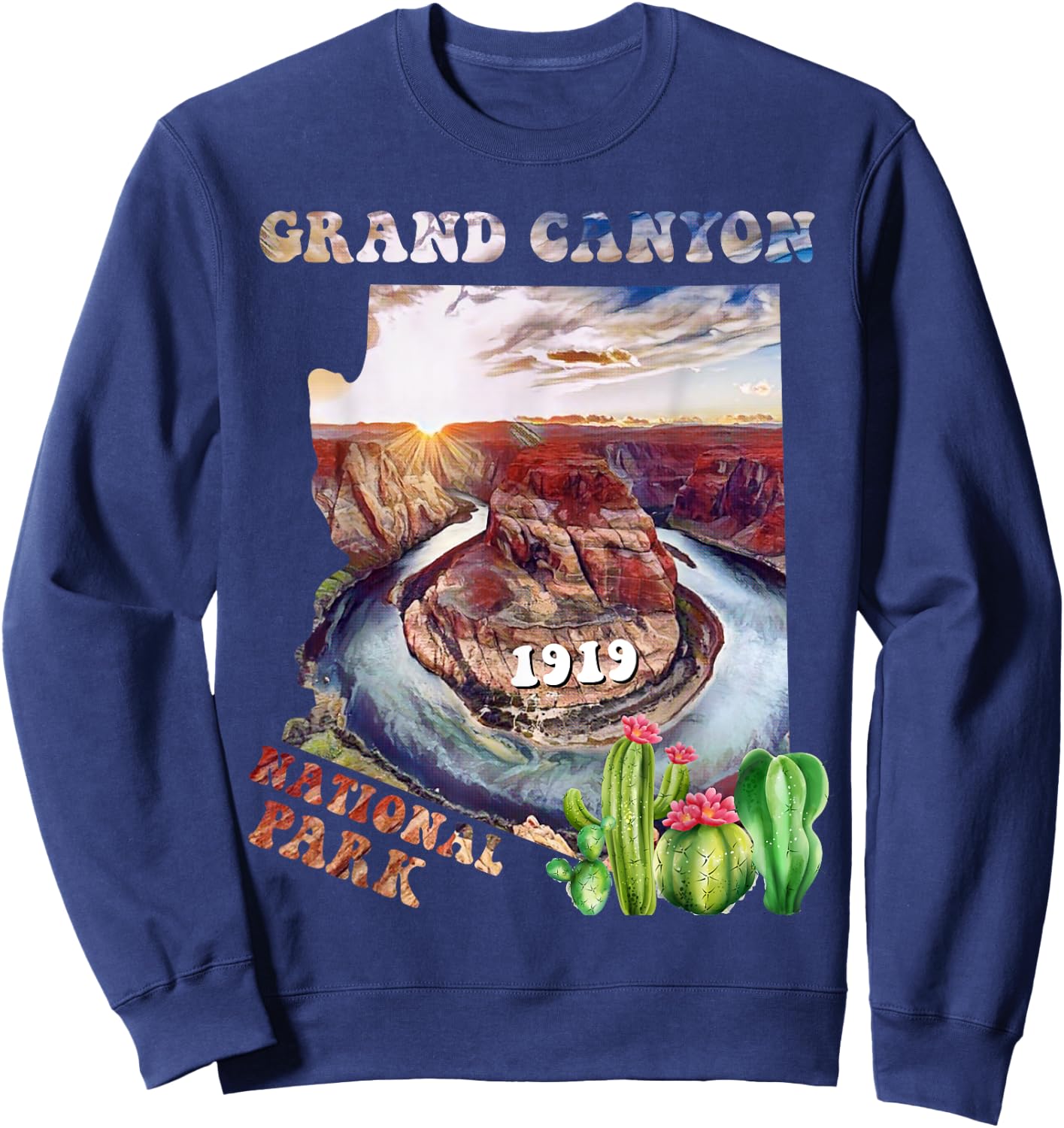 Grand Canyon National Park Sweatshirt - Sweatshirt | Navy