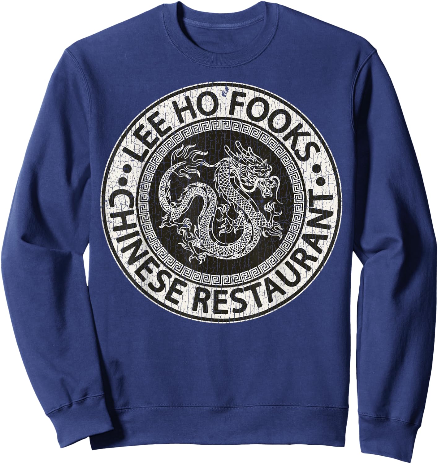 Vintage Lee Ho Fooks Chinese Restaurant Sweatshirt - Sweatshirt | Navy