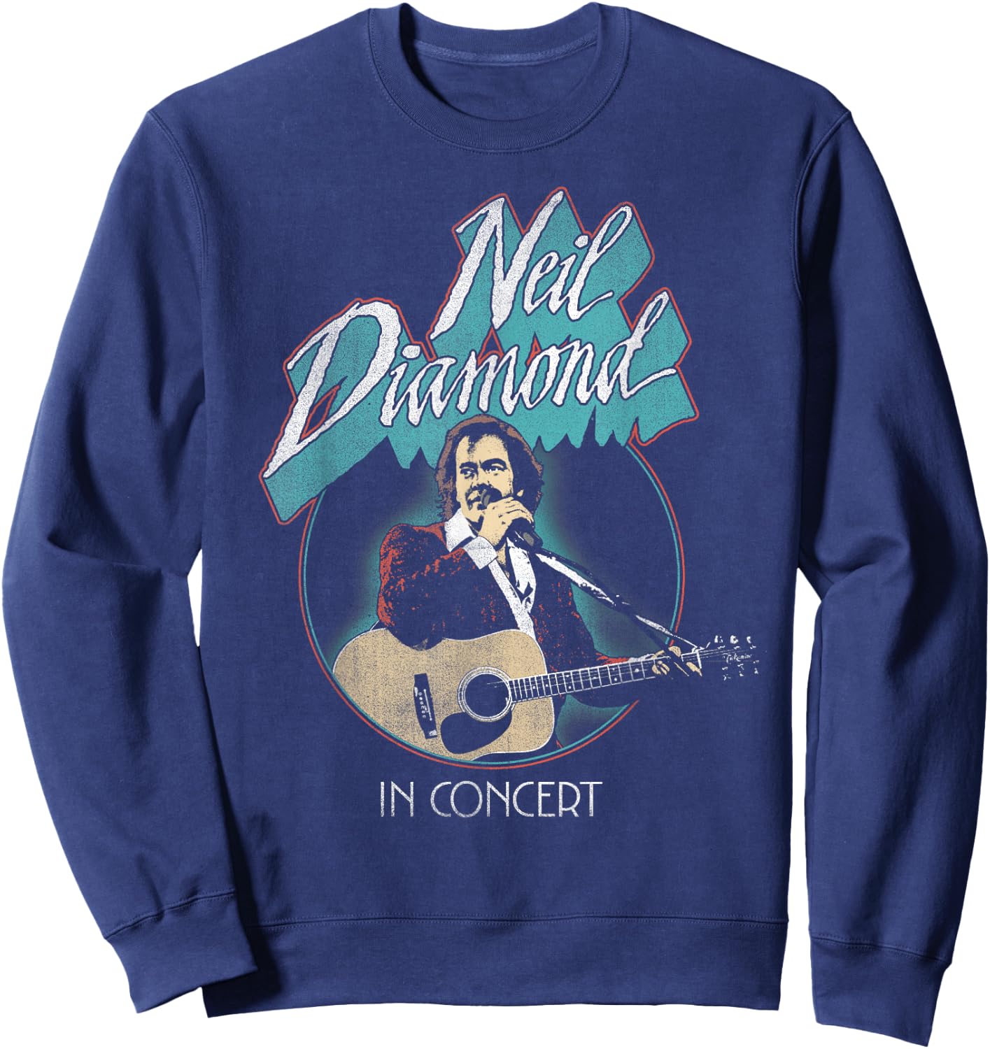Official Neil Diamond In Concert Sweatshirt - Sweatshirt | Navy