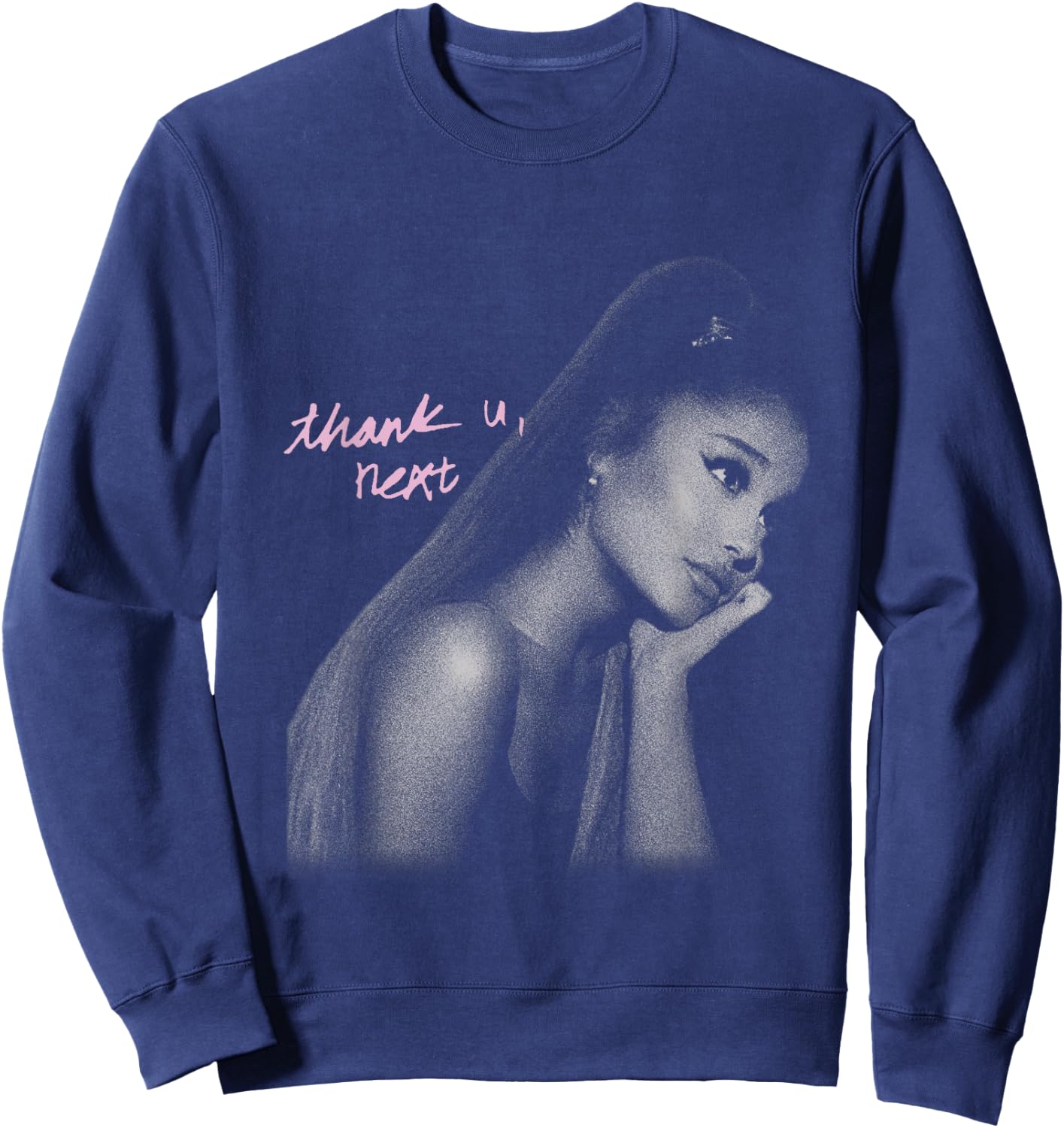 Official Ariana Grande Thank U, Next Sweatshirt - Sweatshirt | Navy