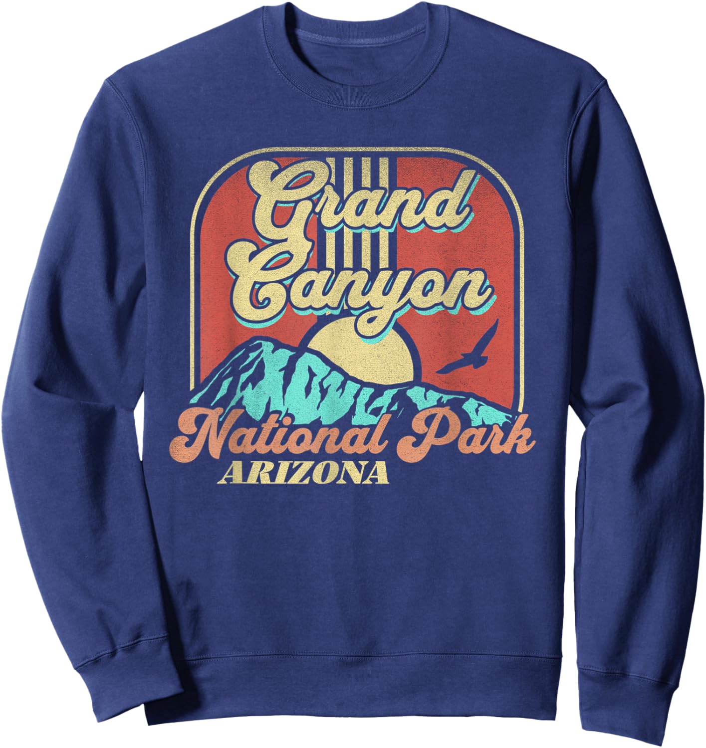 Grand Canyon National Park Arizona Nature Hiking Outdoors Sweatshirt - Sweatshirt | Navy
