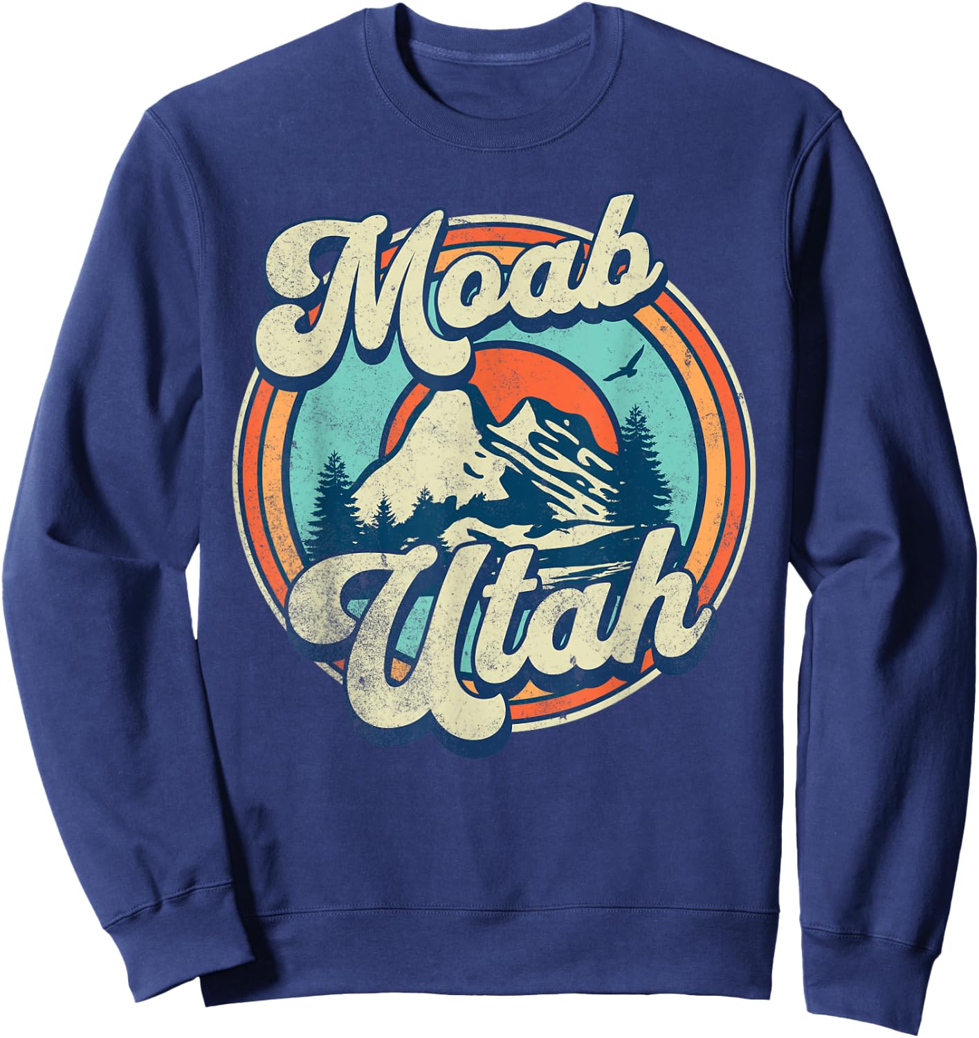 Moab Utah Sweatshirt - Sweatshirt | Navy