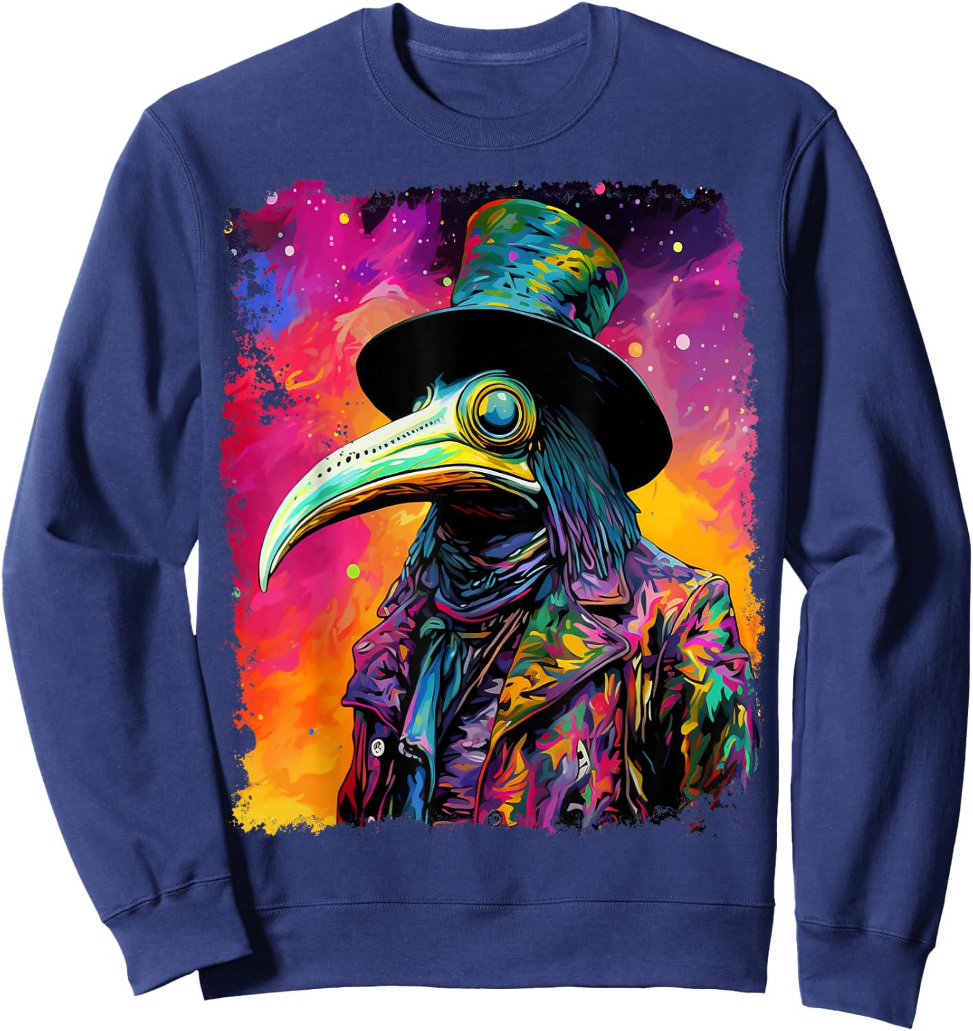 Design Plague Doctor Sweatshirt - Sweatshirt | Navy