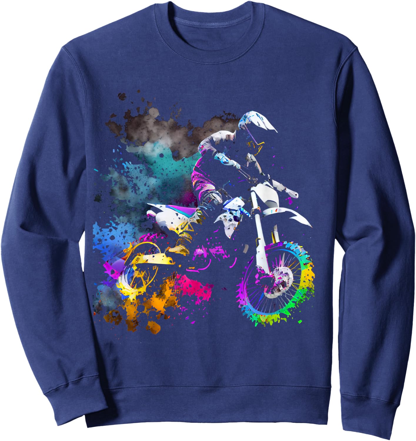 Motocross Sweatshirt - Sweatshirt | Navy