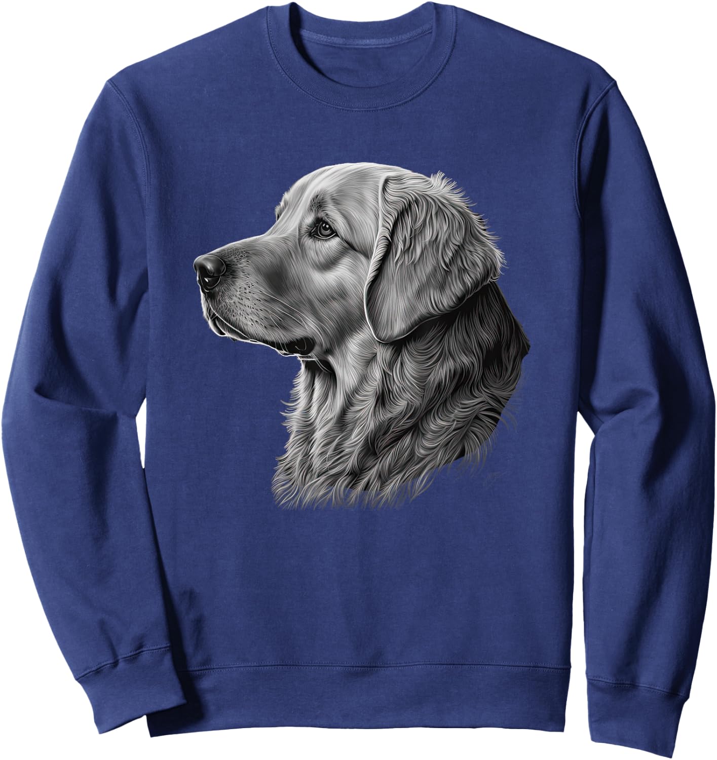 Funny Golden Retriever Sweatshirt - Sweatshirt | Navy