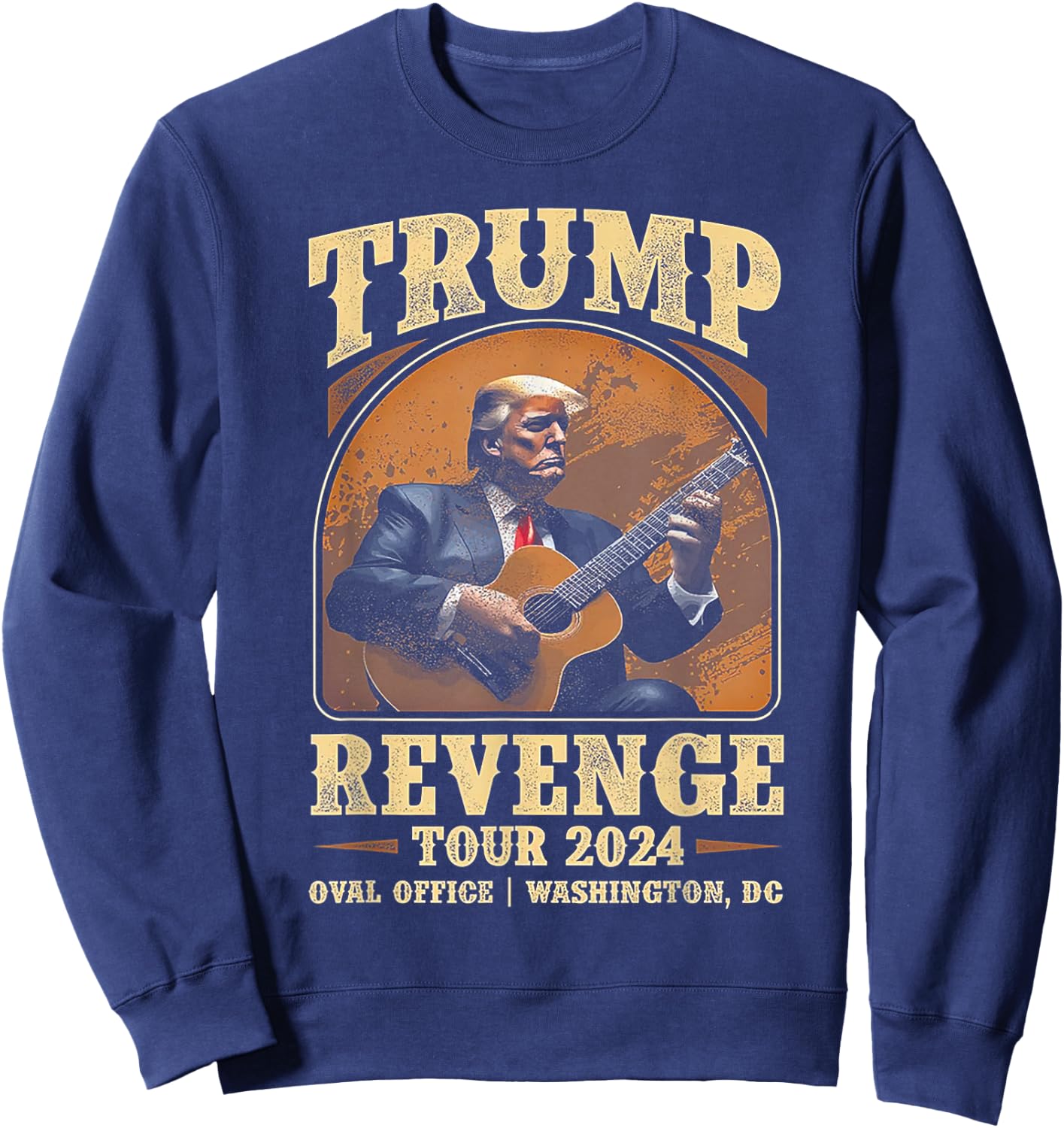 Trump Revenge Tour 2024 Sweatshirt - Sweatshirt | Navy