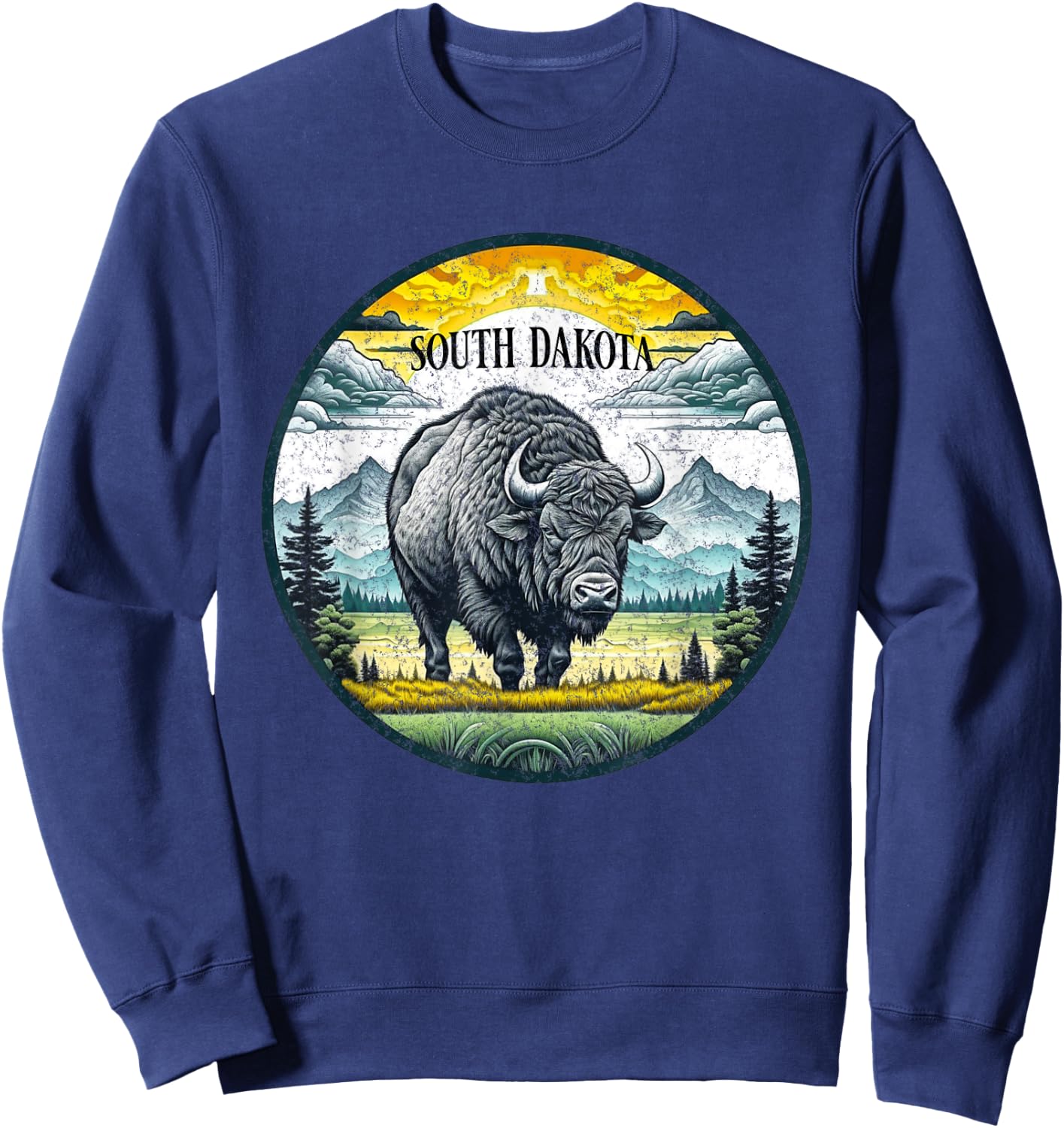 South Dakota Sweatshirt - Sweatshirt | Navy
