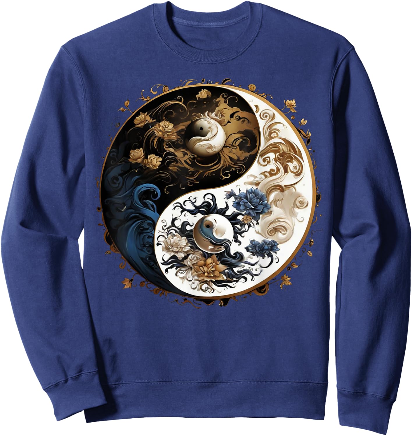 Yin Yang Sweatshirt - Sweatshirt | Navy