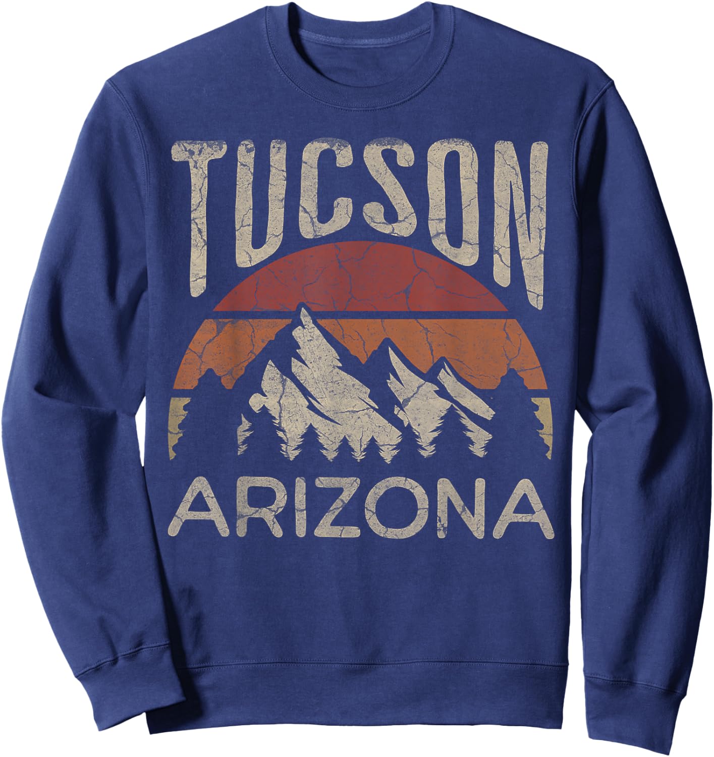 Tucson Arizona Nature Hiking Outdoors Sweatshirt - Sweatshirt | Navy