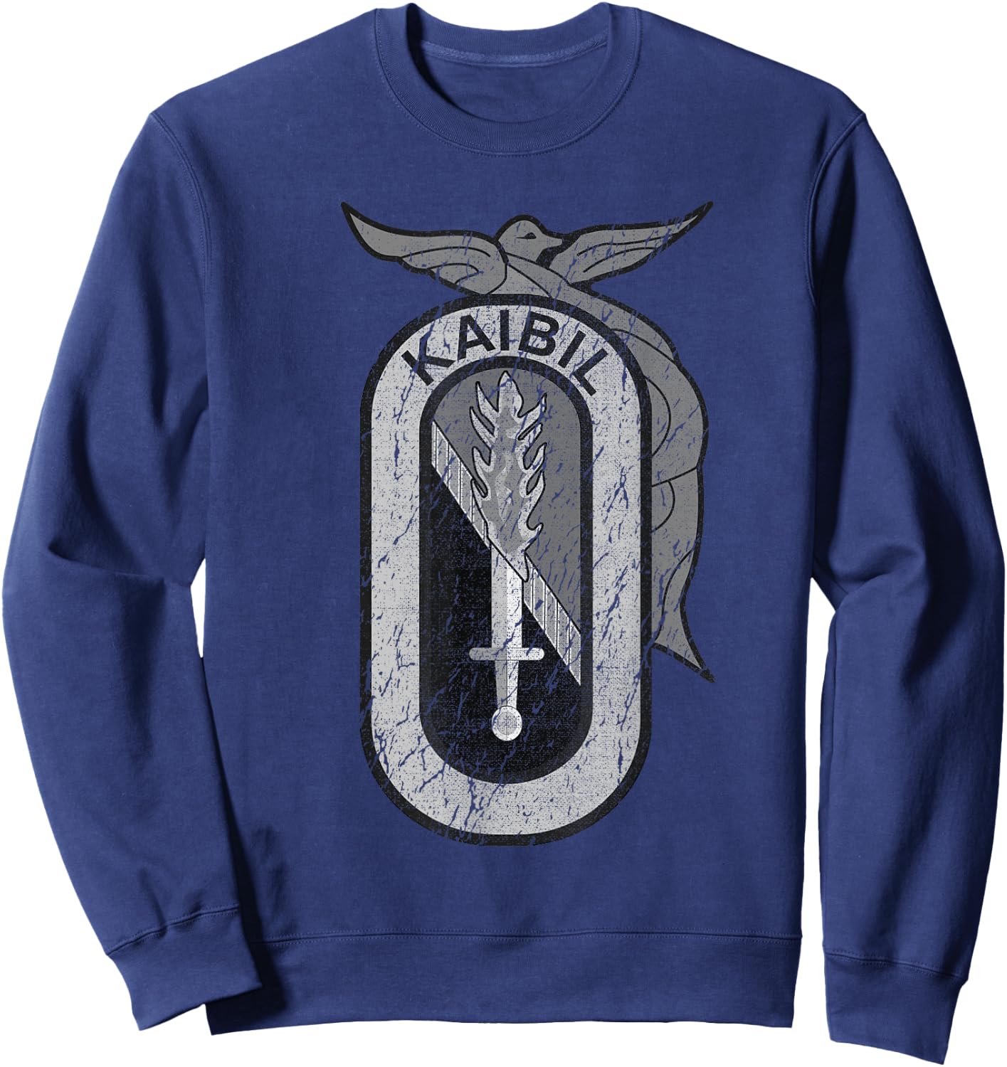 Kaibil Kaibiles Guatemala Special Force Fuerzas Especiales Sweatshirt - Sweatshirt | Navy