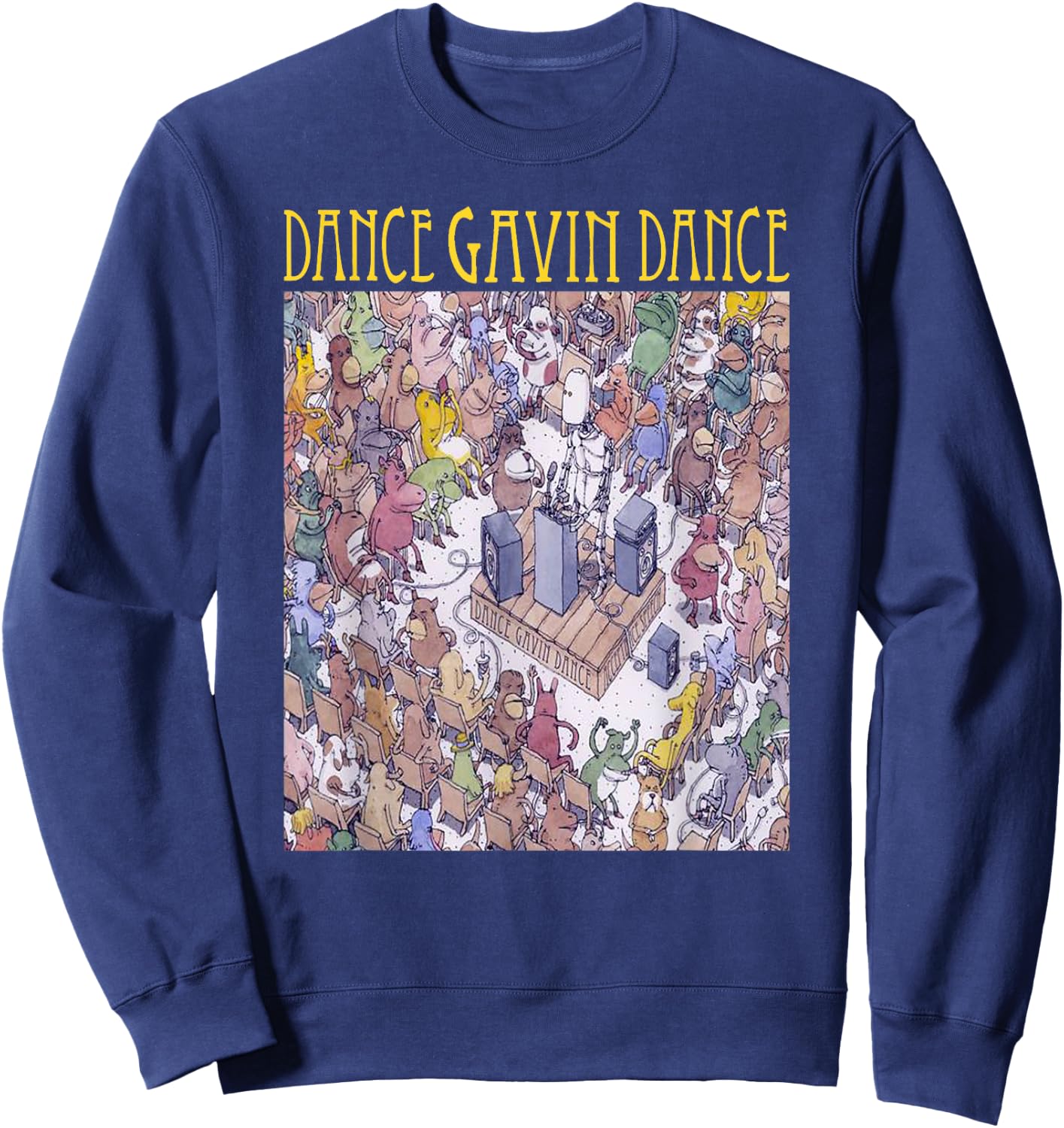 Dance Gavin Dance merch - Dance Gavin Dance - Gavin Dance Sweatshirt - Sweatshirt | Navy