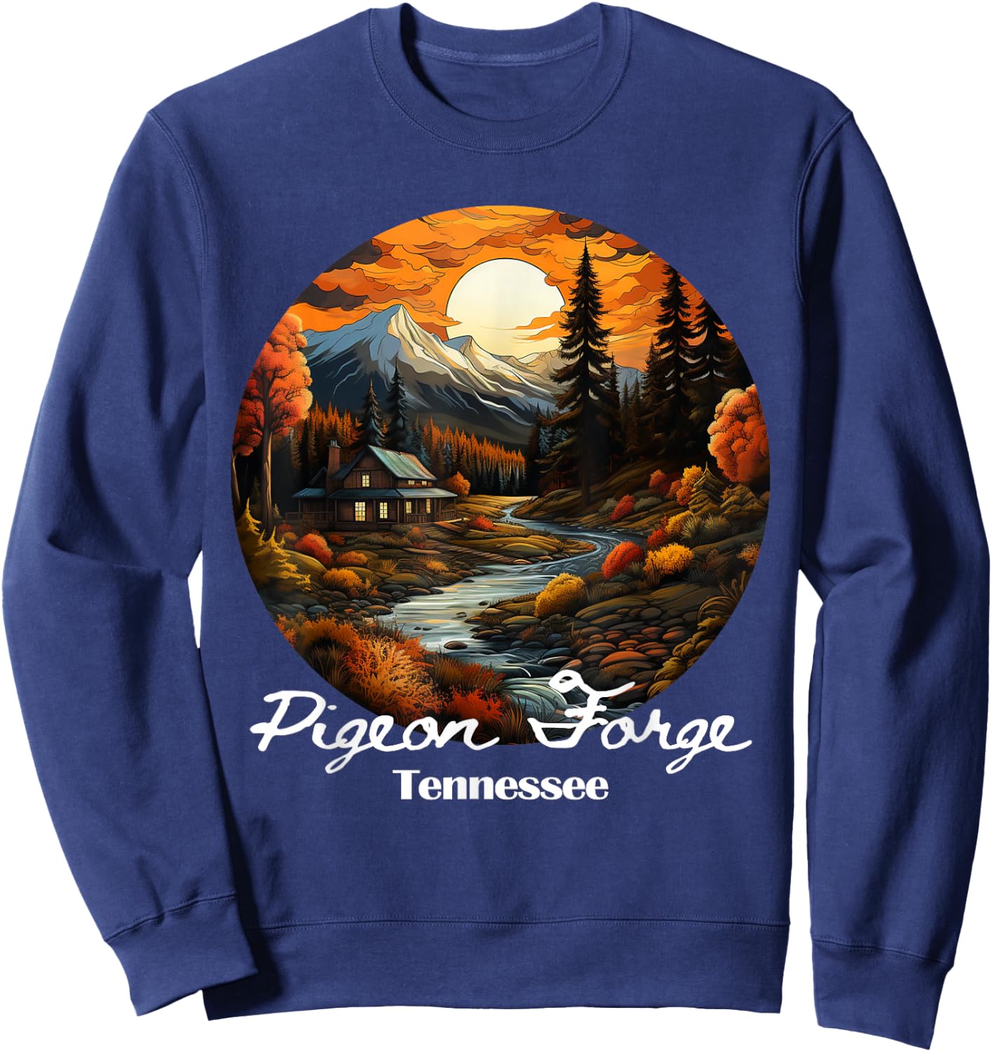 Pigeon Forge, TN, Souvenir Sweatshirt - Sweatshirt | Navy