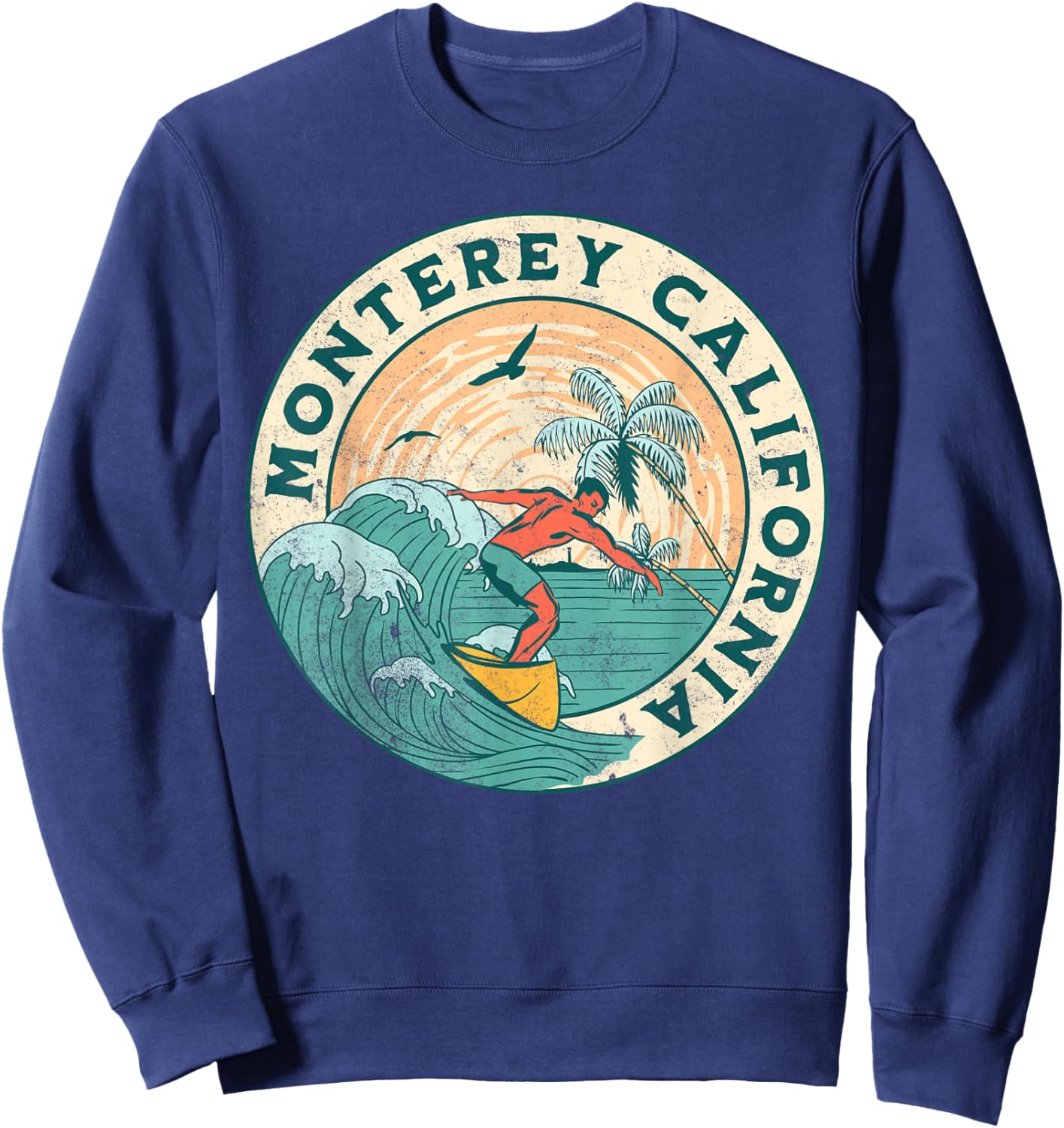 Monterey California Sweatshirt - Sweatshirt | Navy