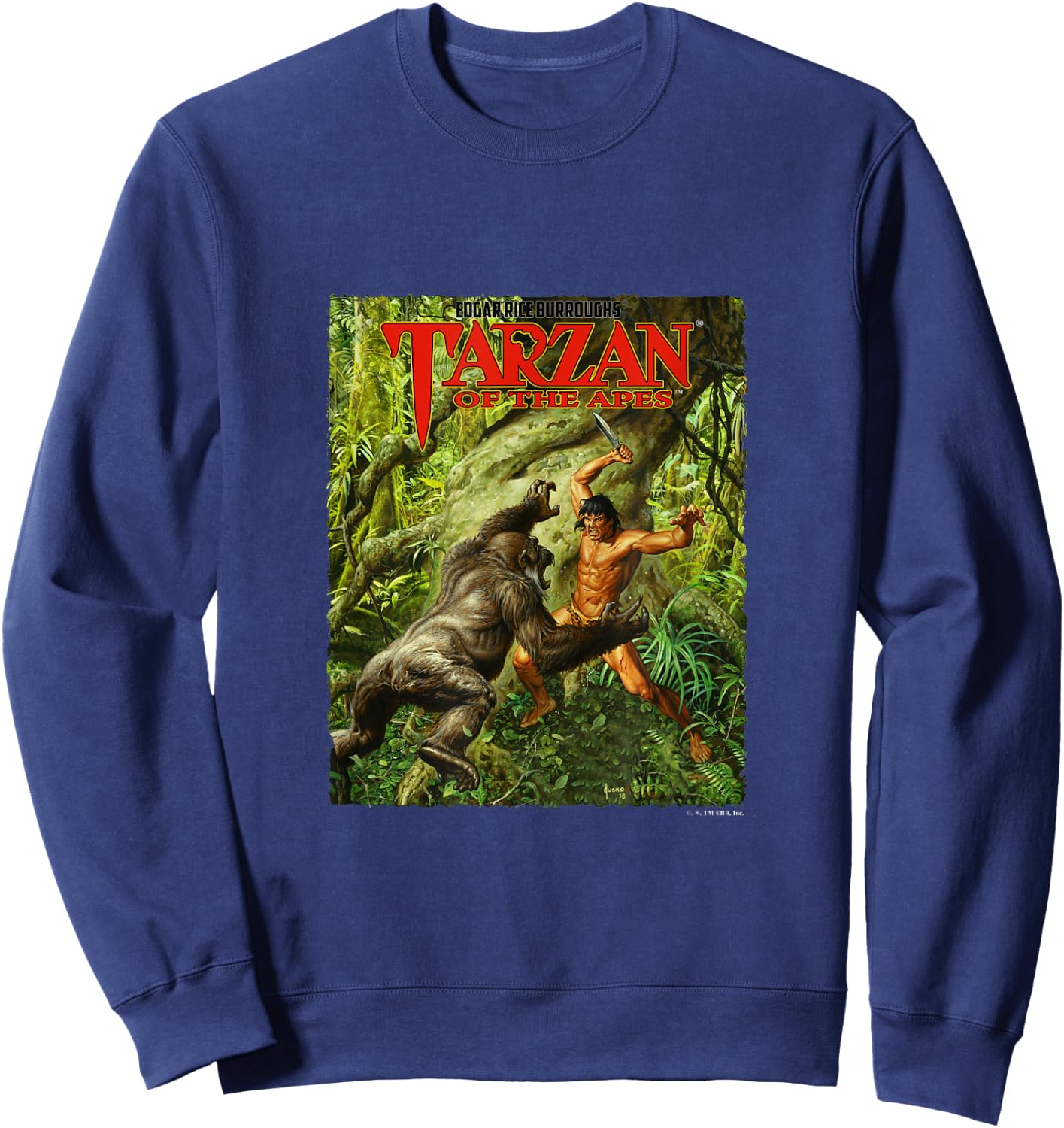 Tarzan of the Apes Sweatshirt - Sweatshirt | Navy