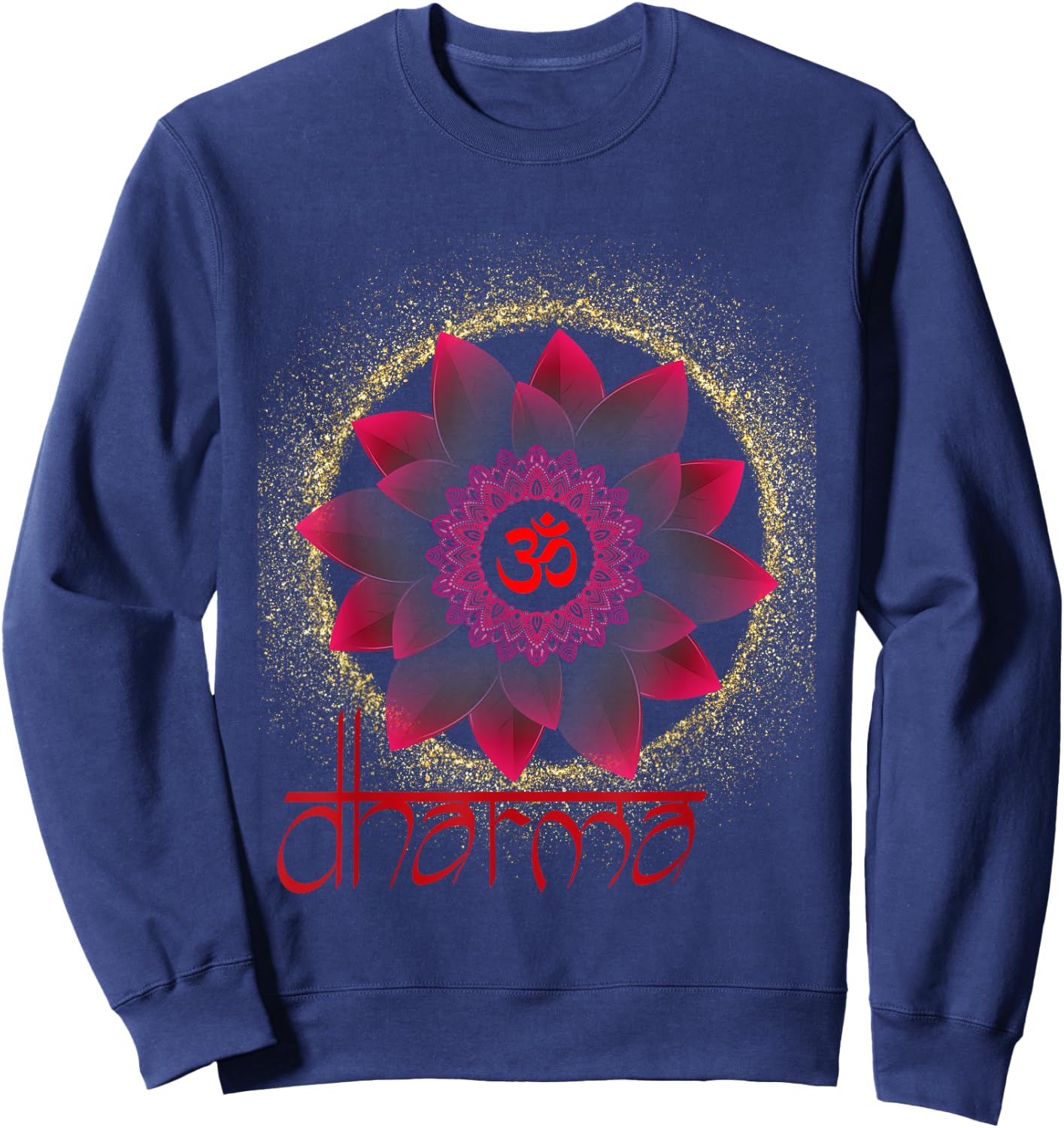 Dharma Lotus Sweatshirt - Sweatshirt | Navy