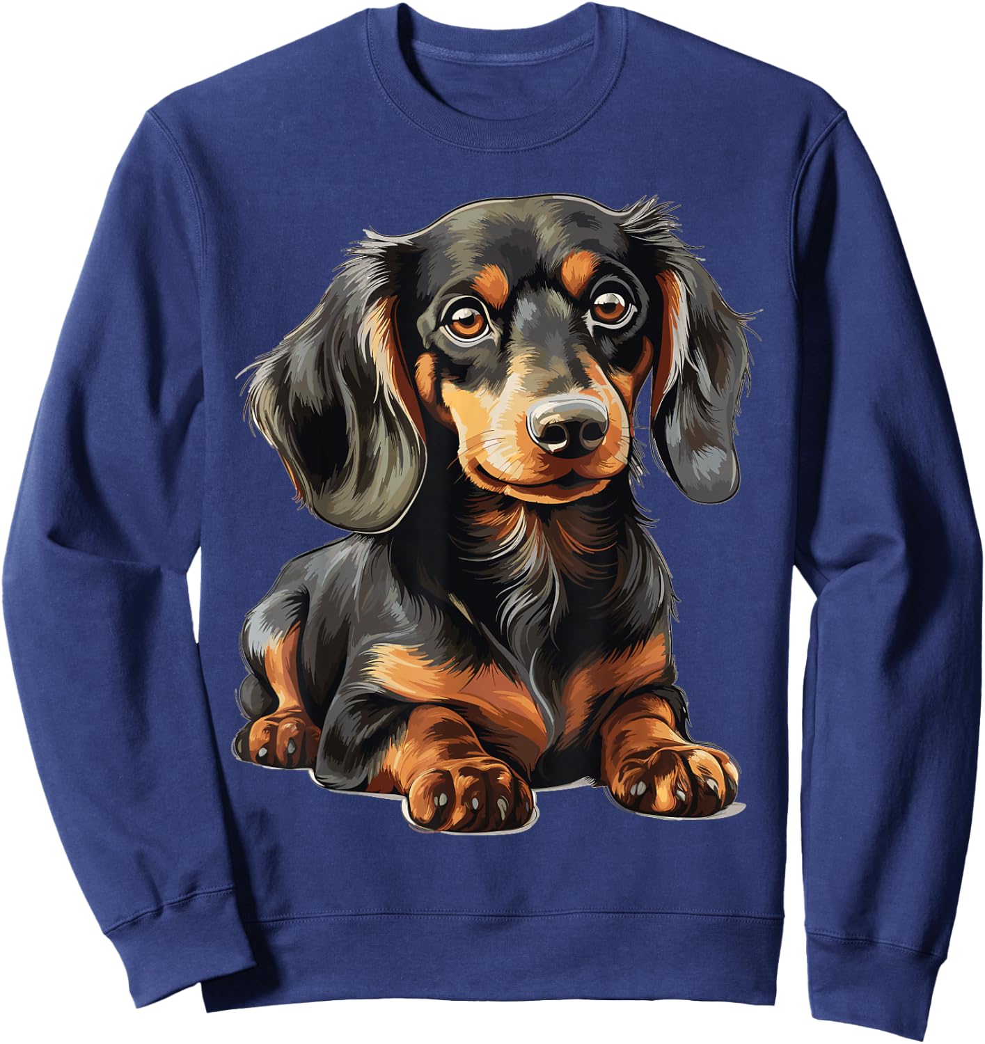 Dachshund Dog Dachshund Sweatshirt - Sweatshirt | Navy