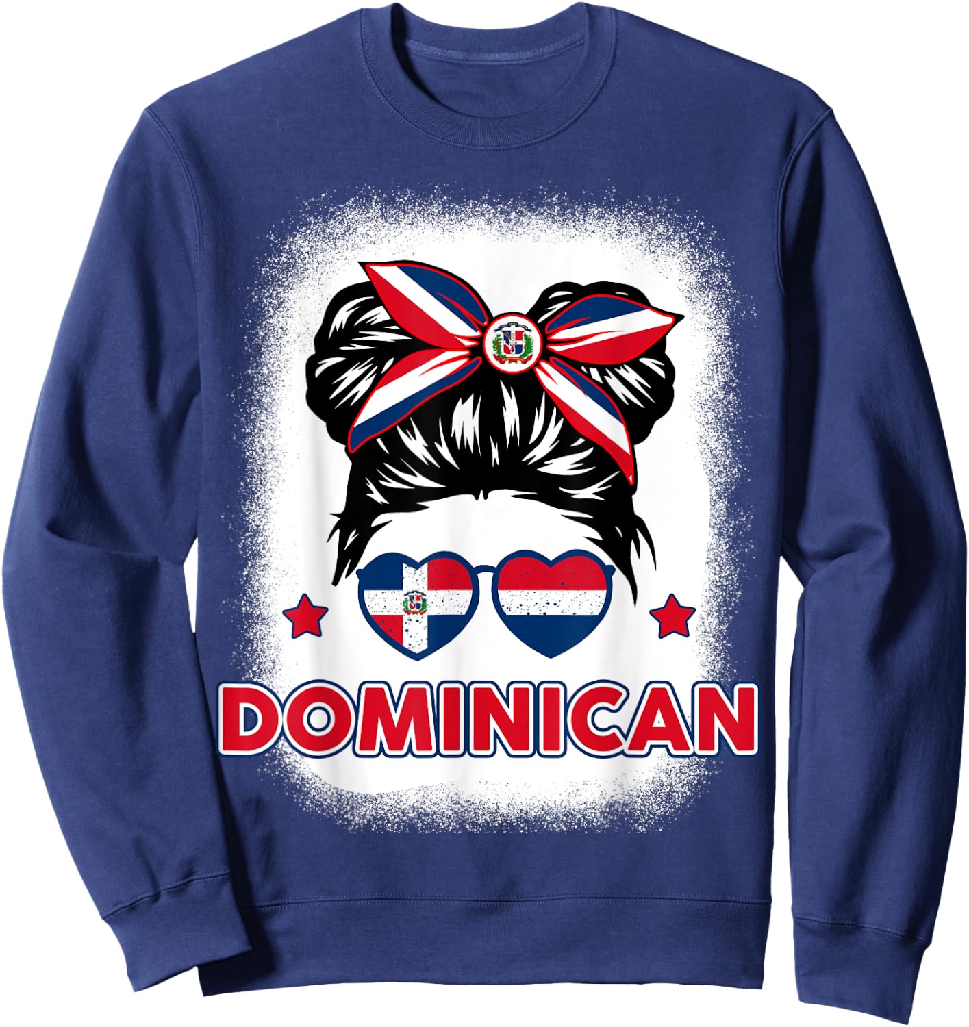 La Dominican Republica Hispanic Heritage Dominicana Kid Girl Sweatshirt - Sweatshirt | Navy
