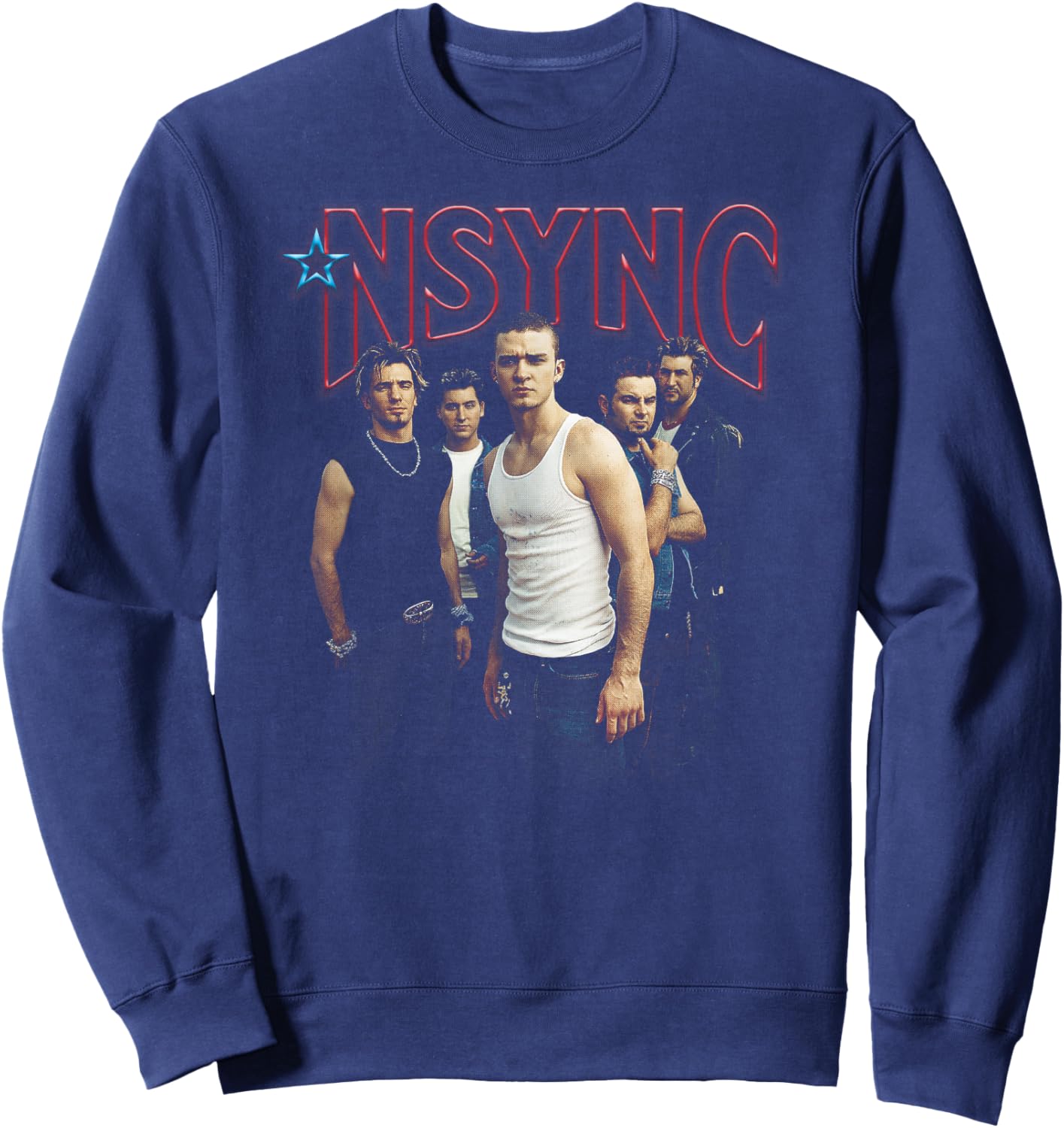 NSYNC Official You Can't Stop Sweatshirt - Sweatshirt | Navy