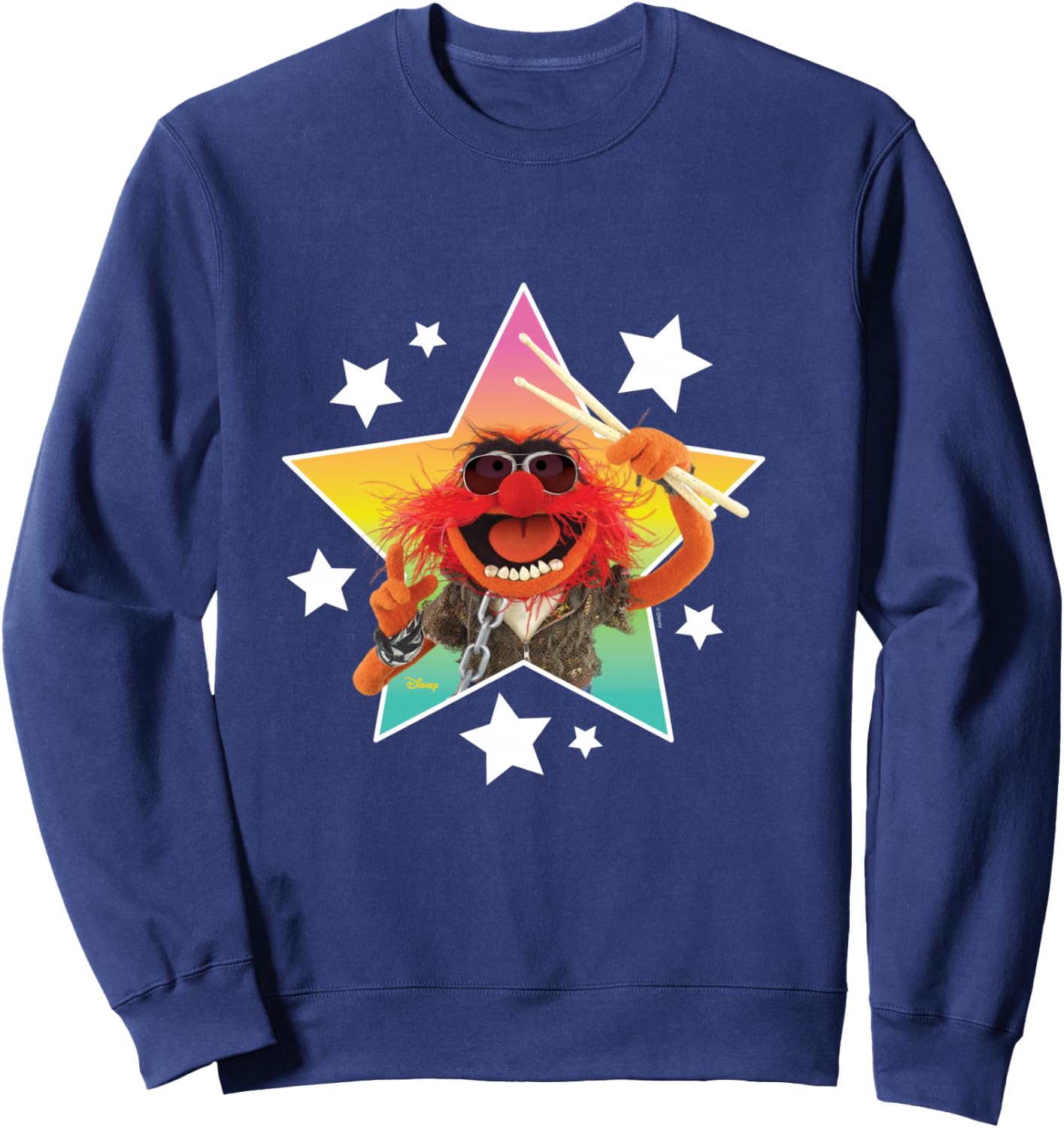 The Muppets - Animal & Stars Sweatshirt - Sweatshirt | Navy